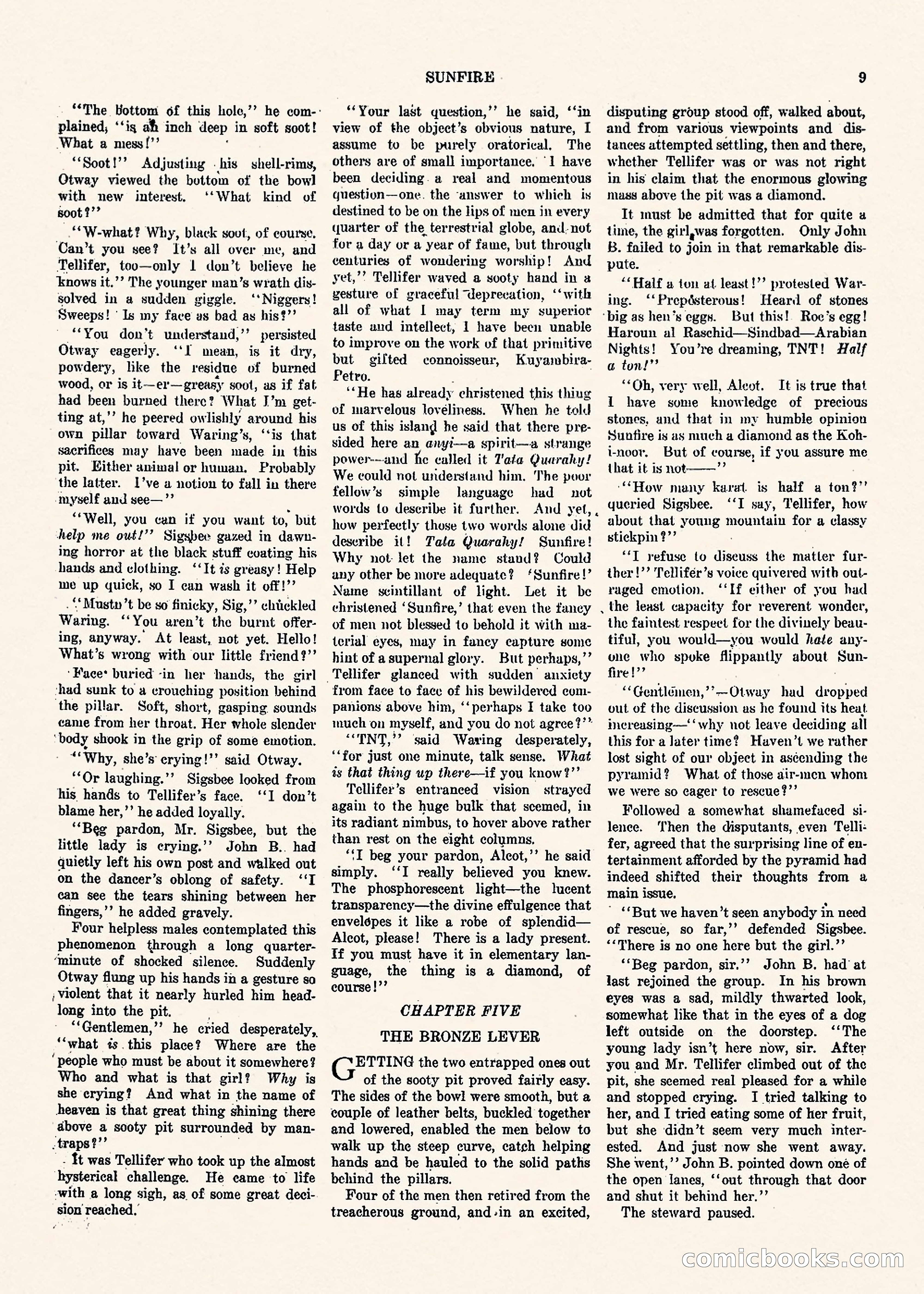 Weird Tales, Vol. II, No. 1 — page 10 of 98