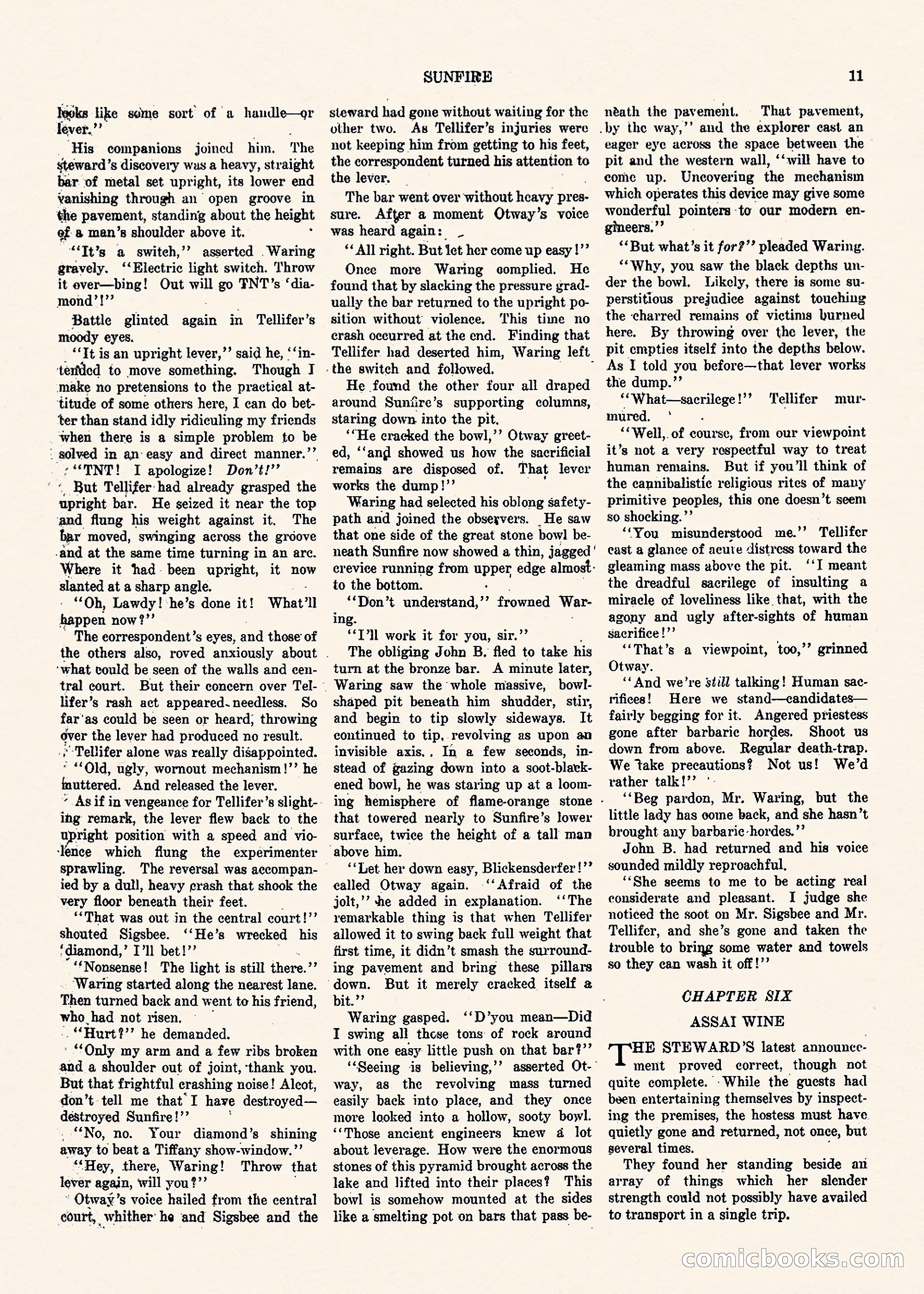 Weird Tales, Vol. II, No. 1 — page 12 of 98