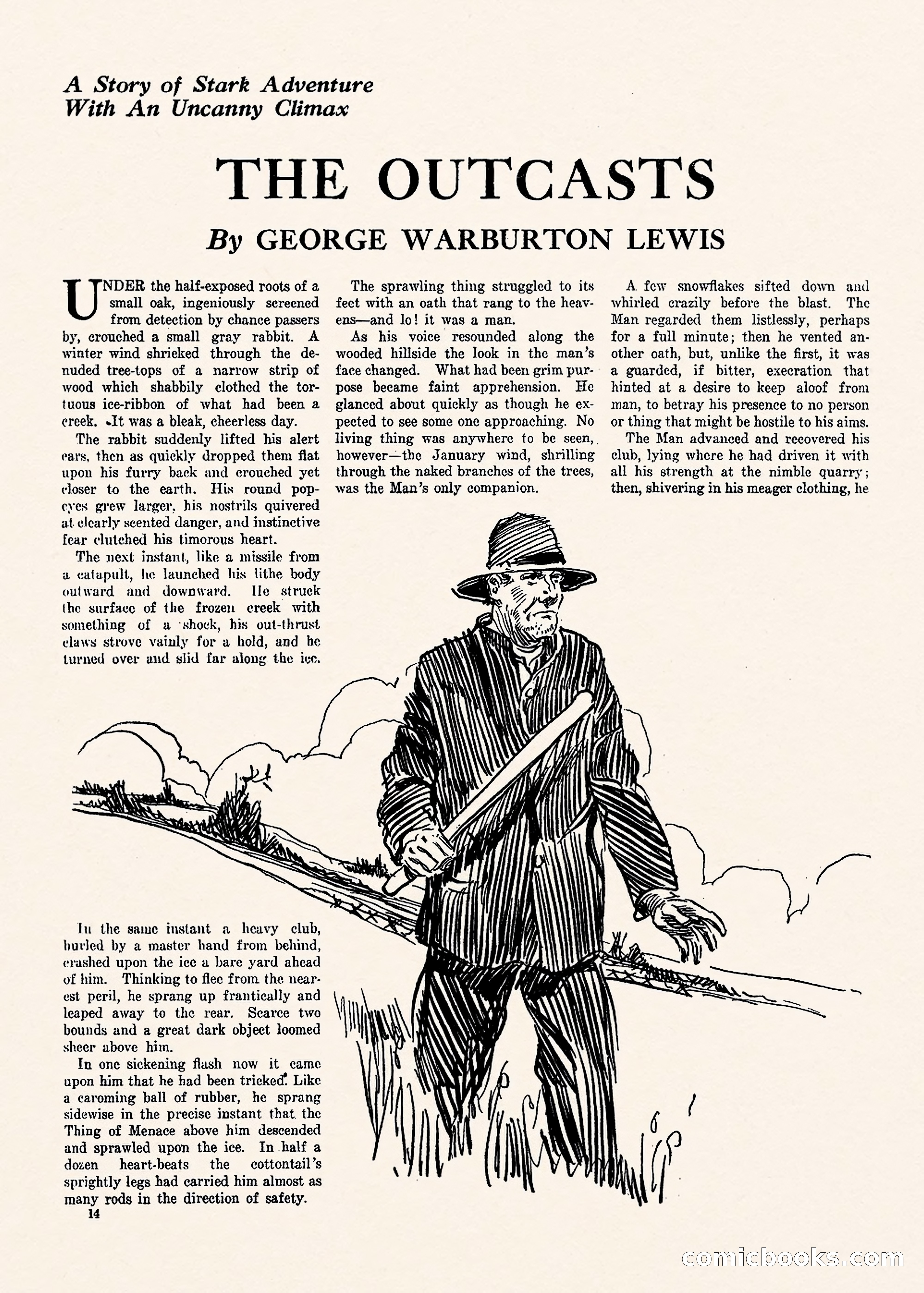 Weird Tales, Vol. II, No. 1 — page 15 of 98