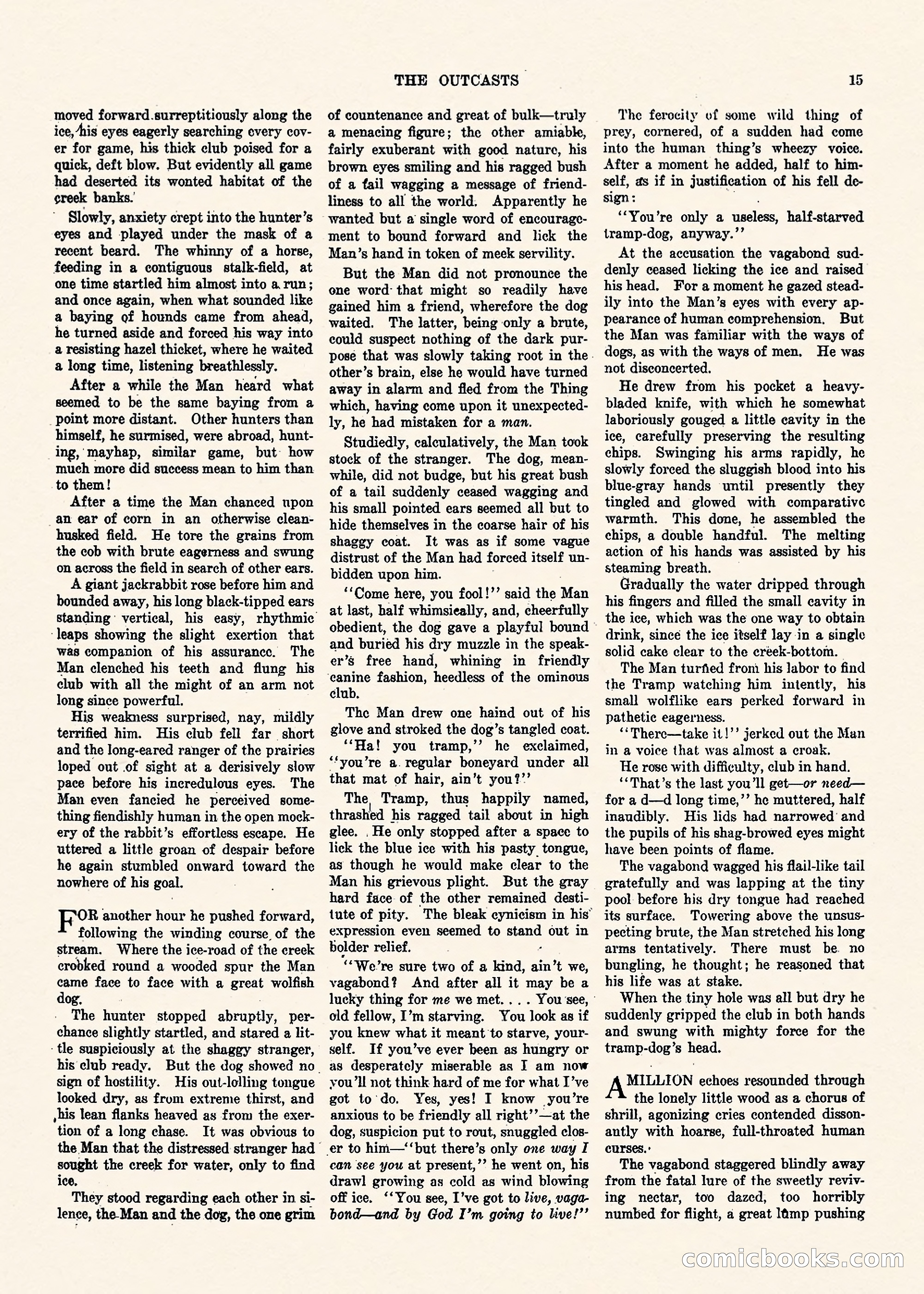 Weird Tales, Vol. II, No. 1 — page 16 of 98