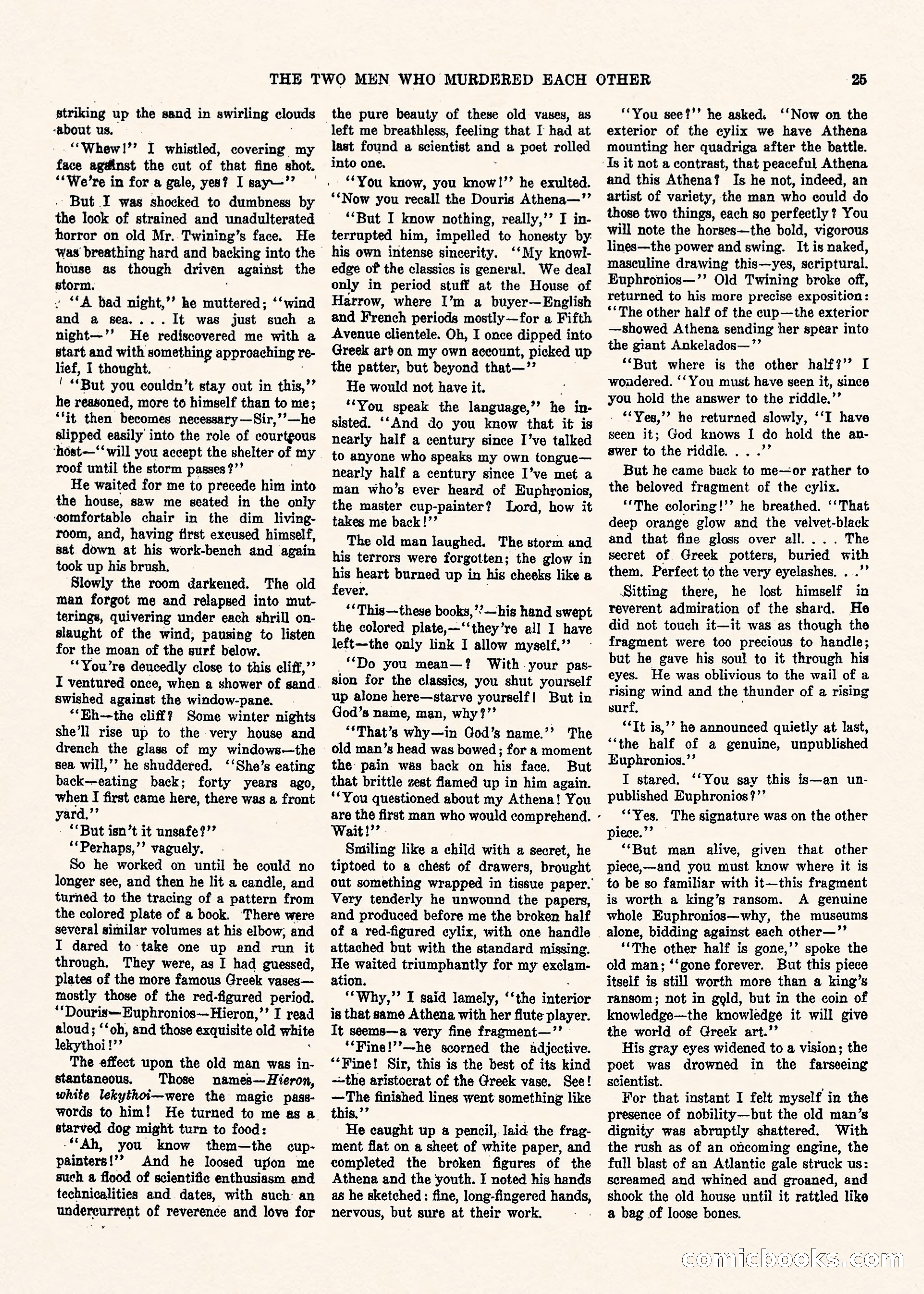 Weird Tales, Vol. II, No. 1 — page 26 of 98