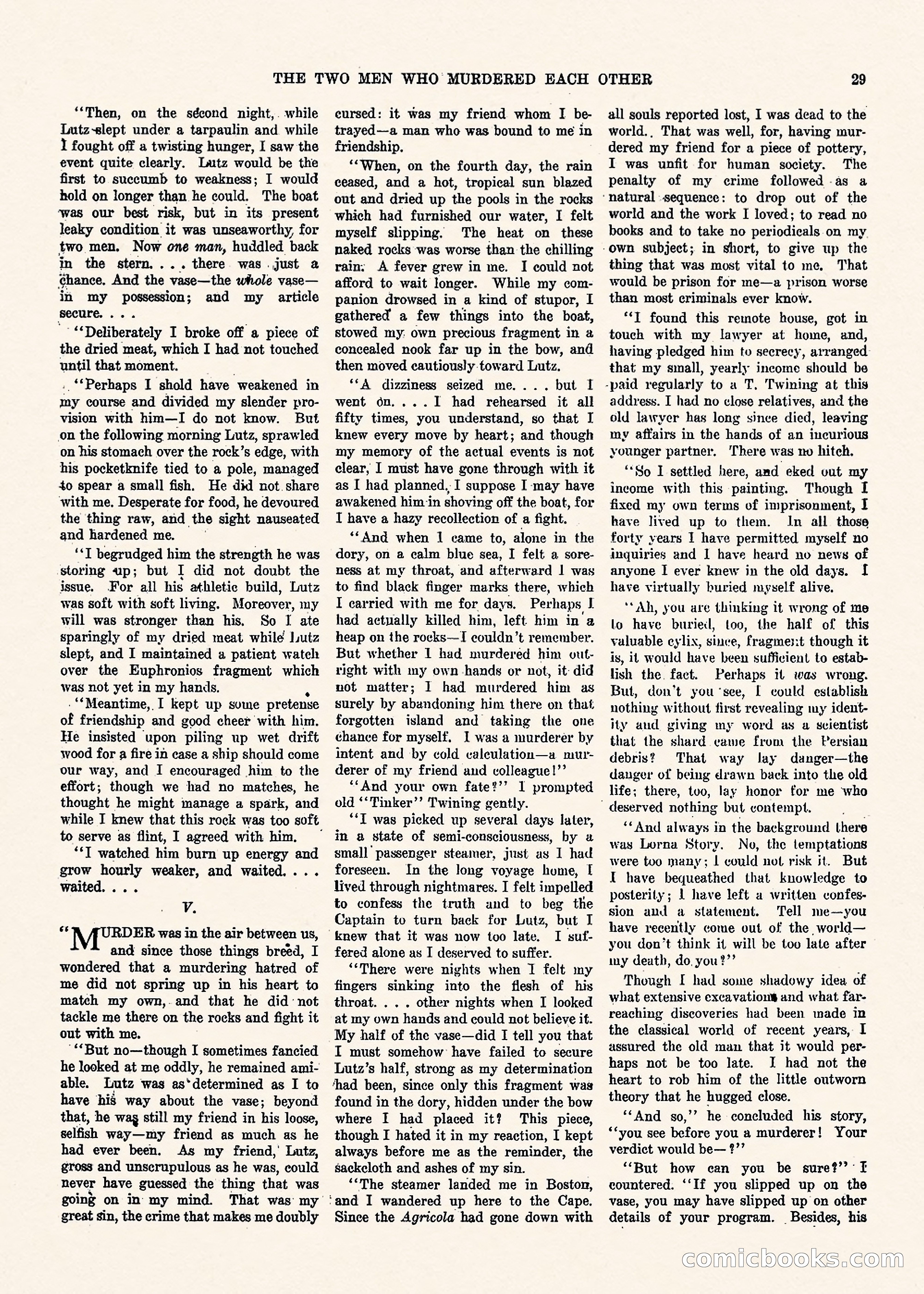 Weird Tales, Vol. II, No. 1 — page 30 of 98