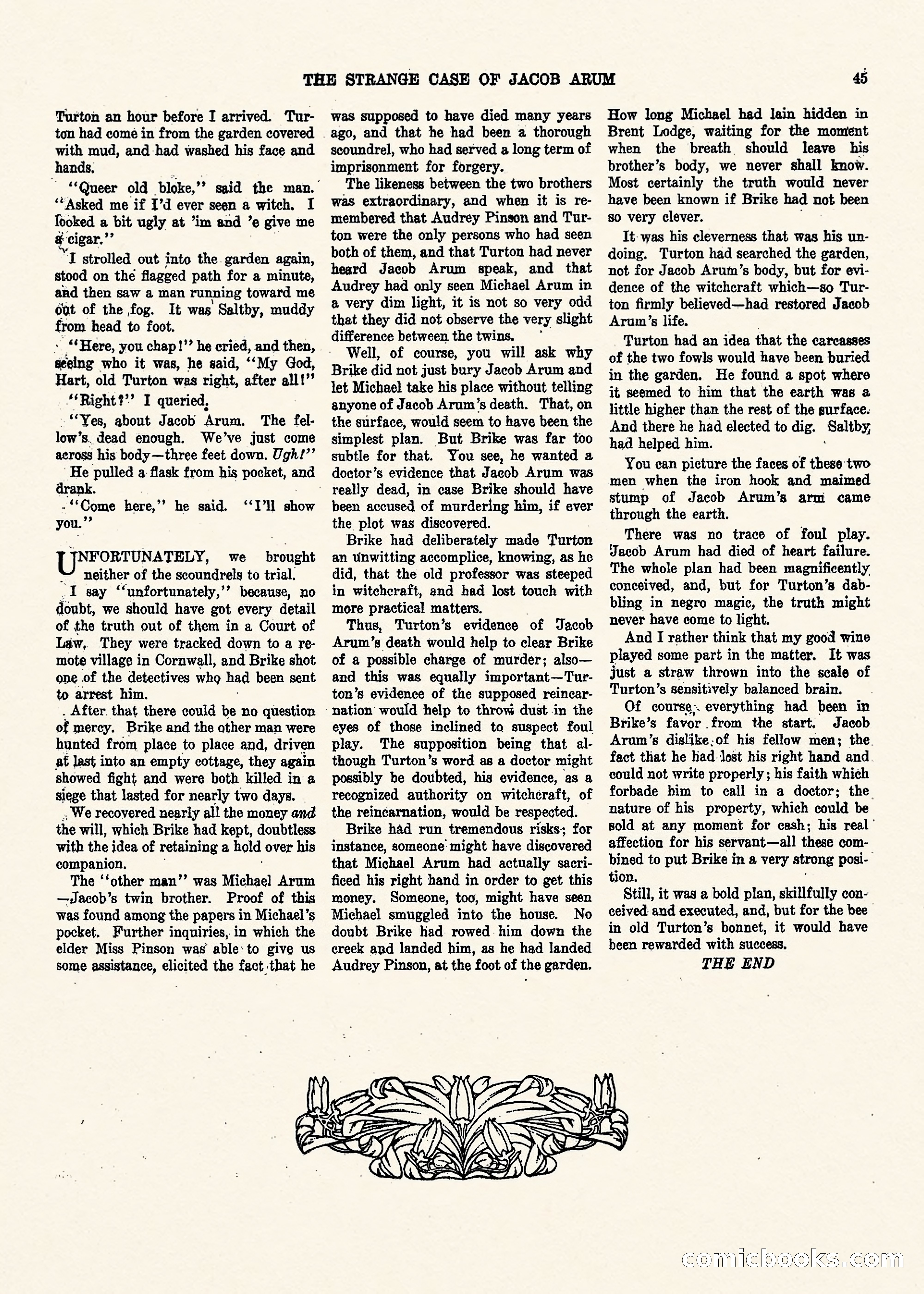 Weird Tales, Vol. II, No. 1 — page 46 of 98