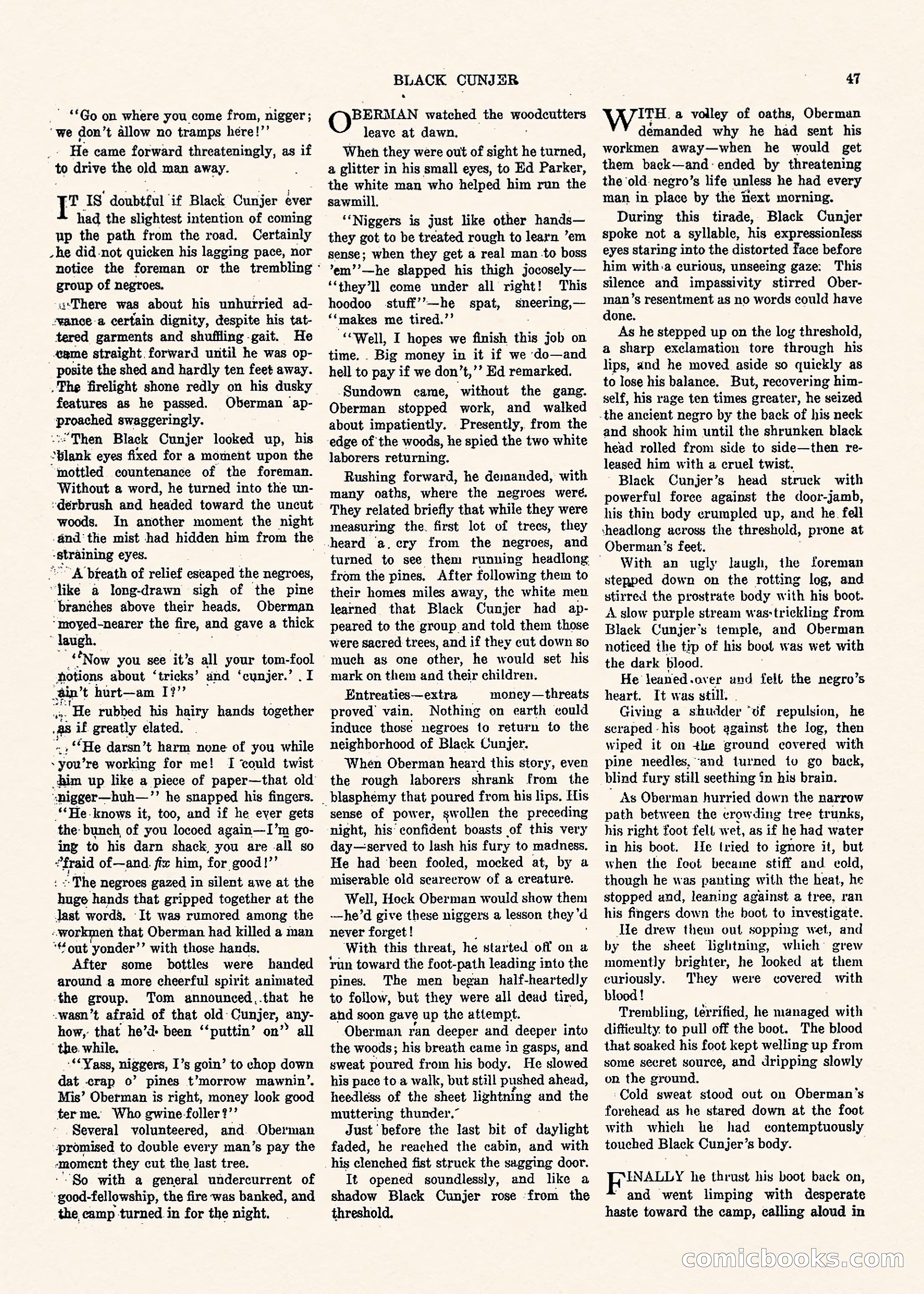 Weird Tales, Vol. II, No. 1 — page 48 of 98