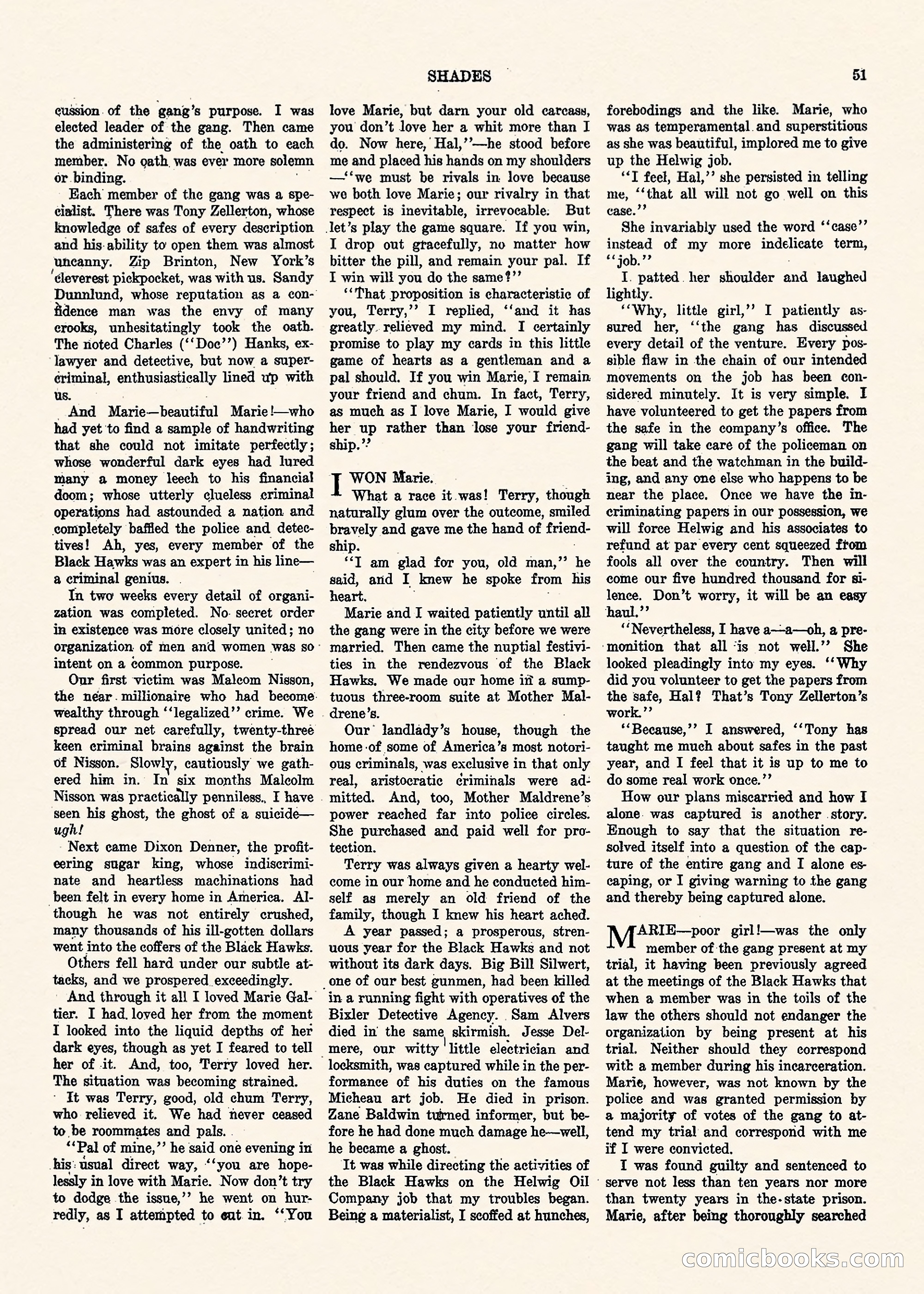 Weird Tales, Vol. II, No. 1 — page 52 of 98