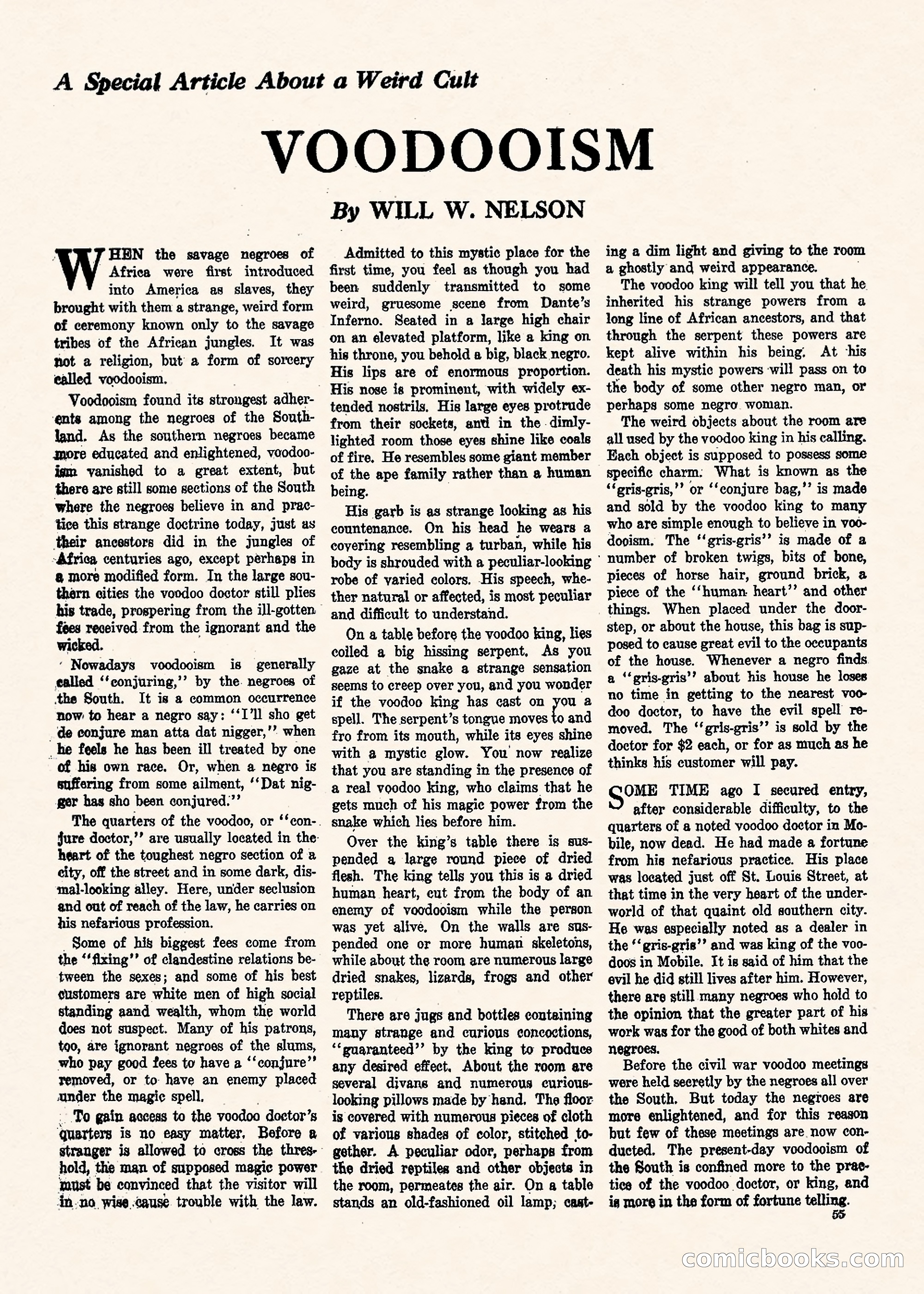 Weird Tales, Vol. II, No. 1 — page 56 of 98