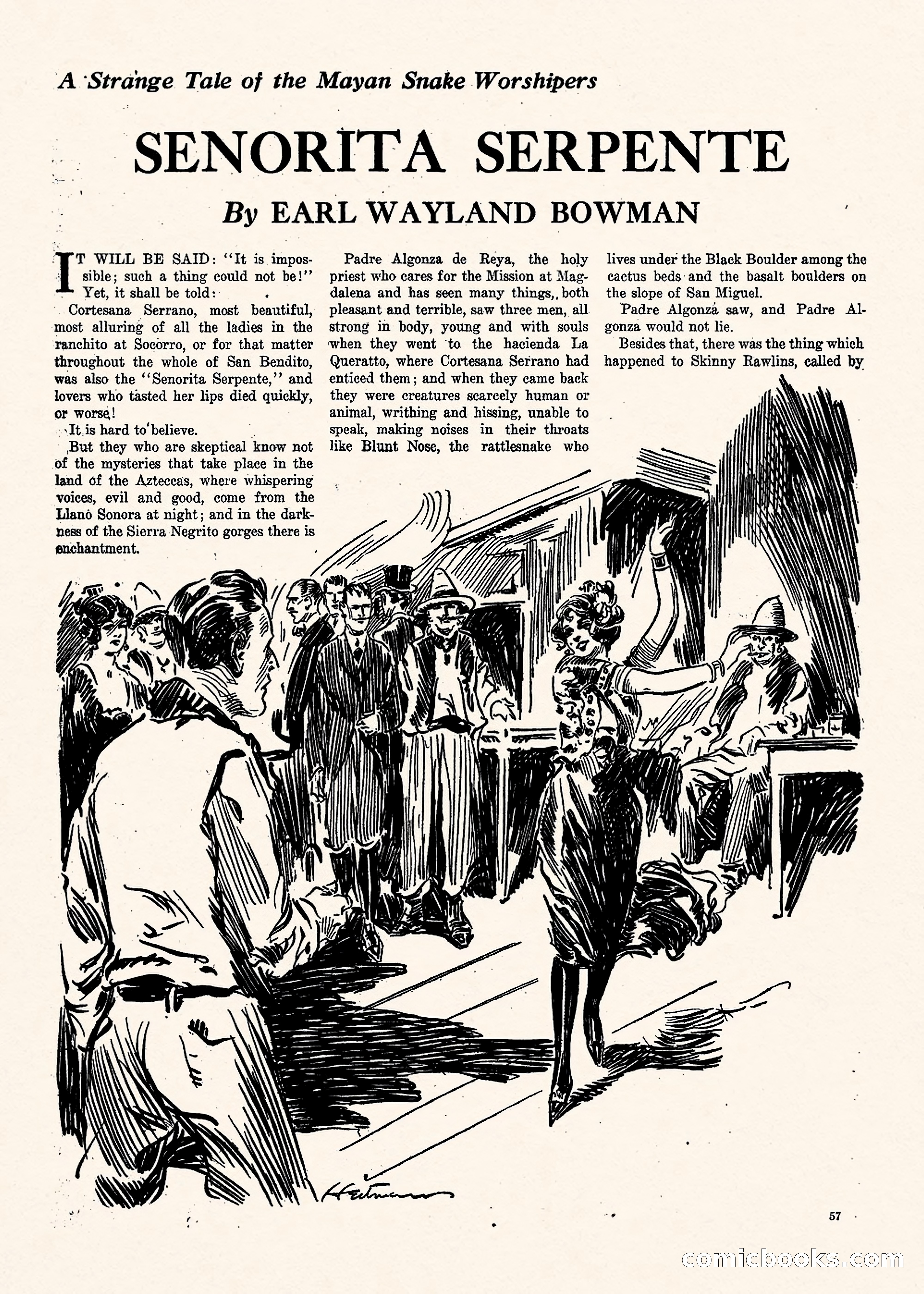 Weird Tales, Vol. II, No. 1 — page 58 of 98