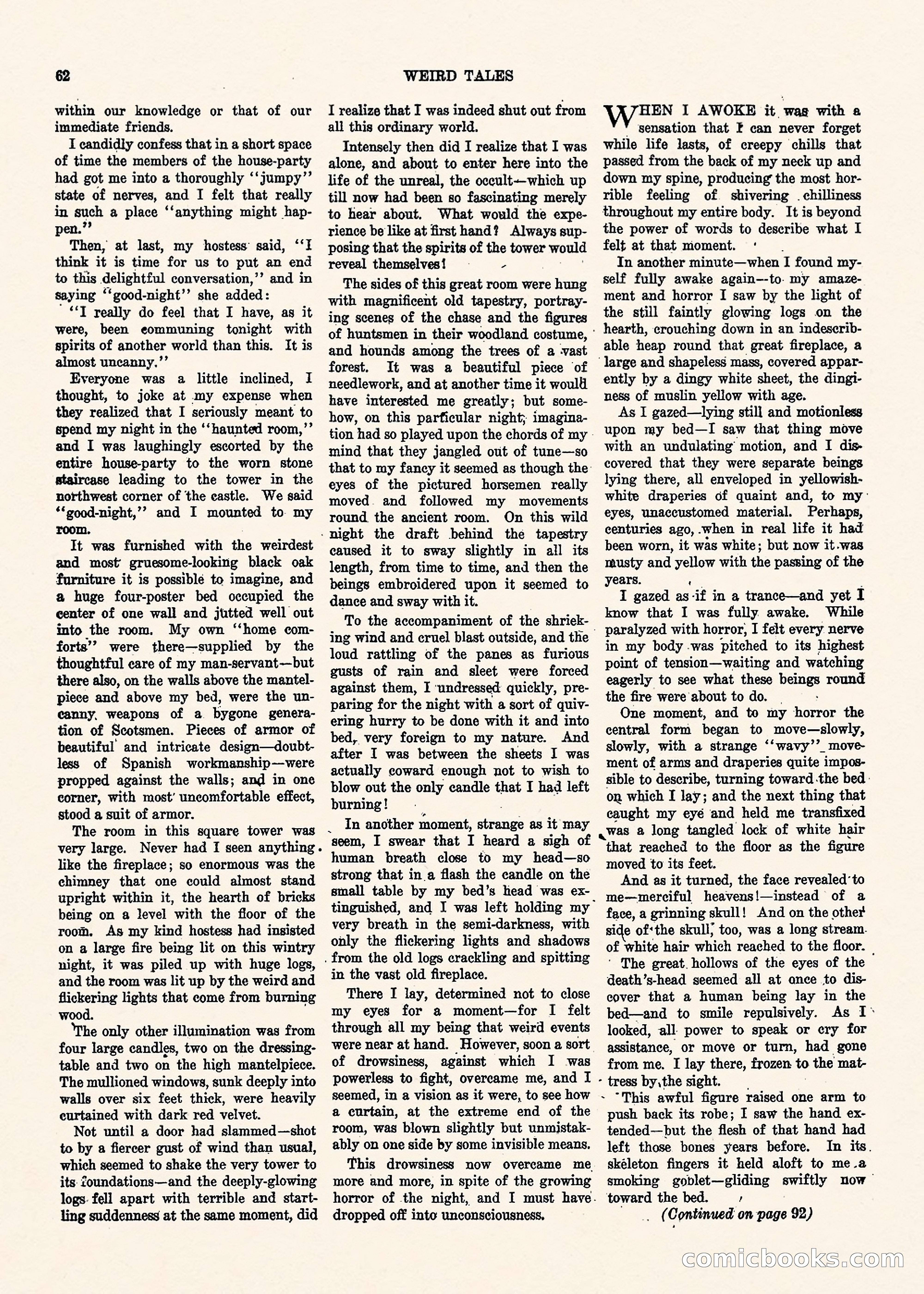 Weird Tales, Vol. II, No. 1 — page 63 of 98