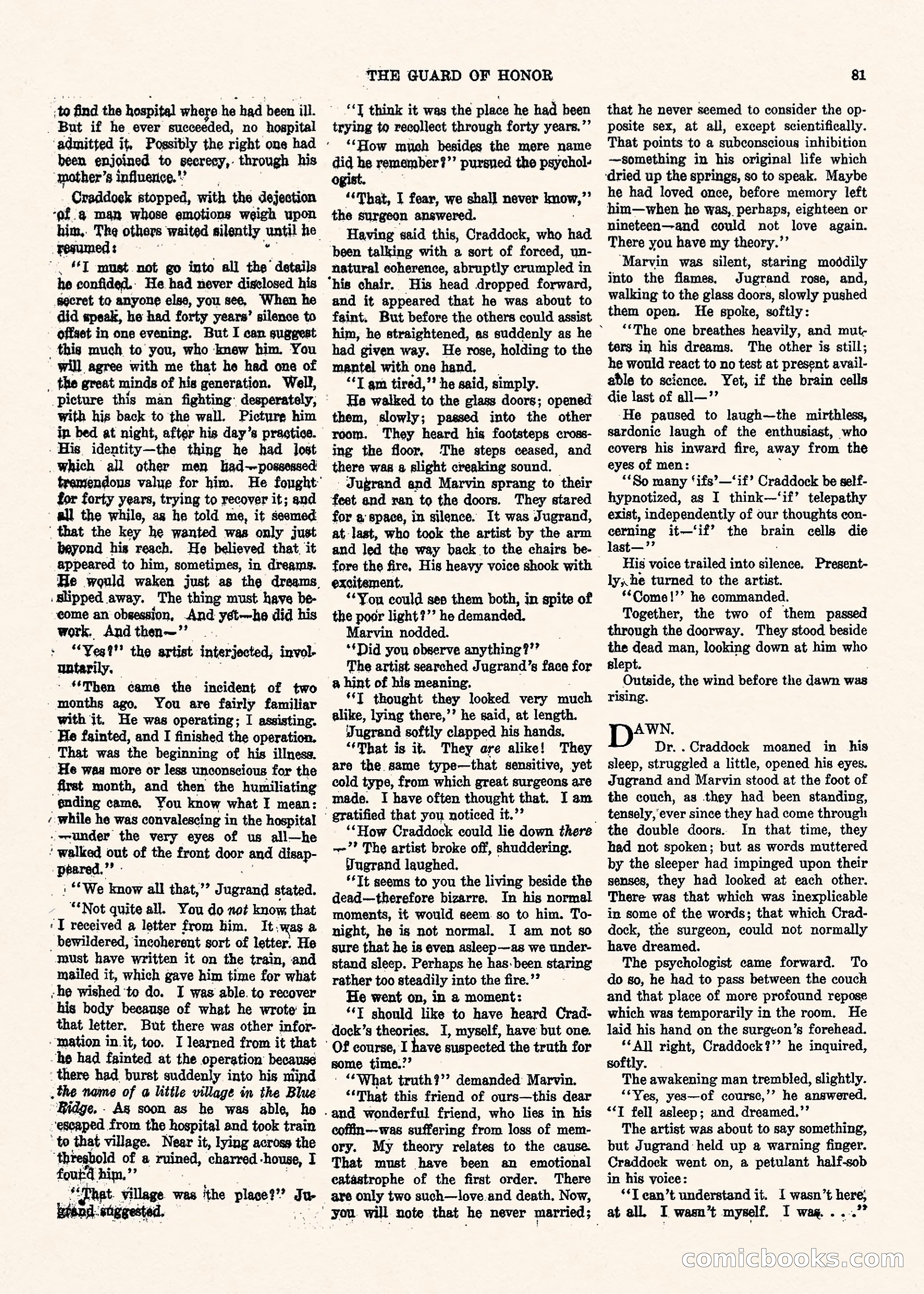 Weird Tales, Vol. II, No. 1 — page 82 of 98