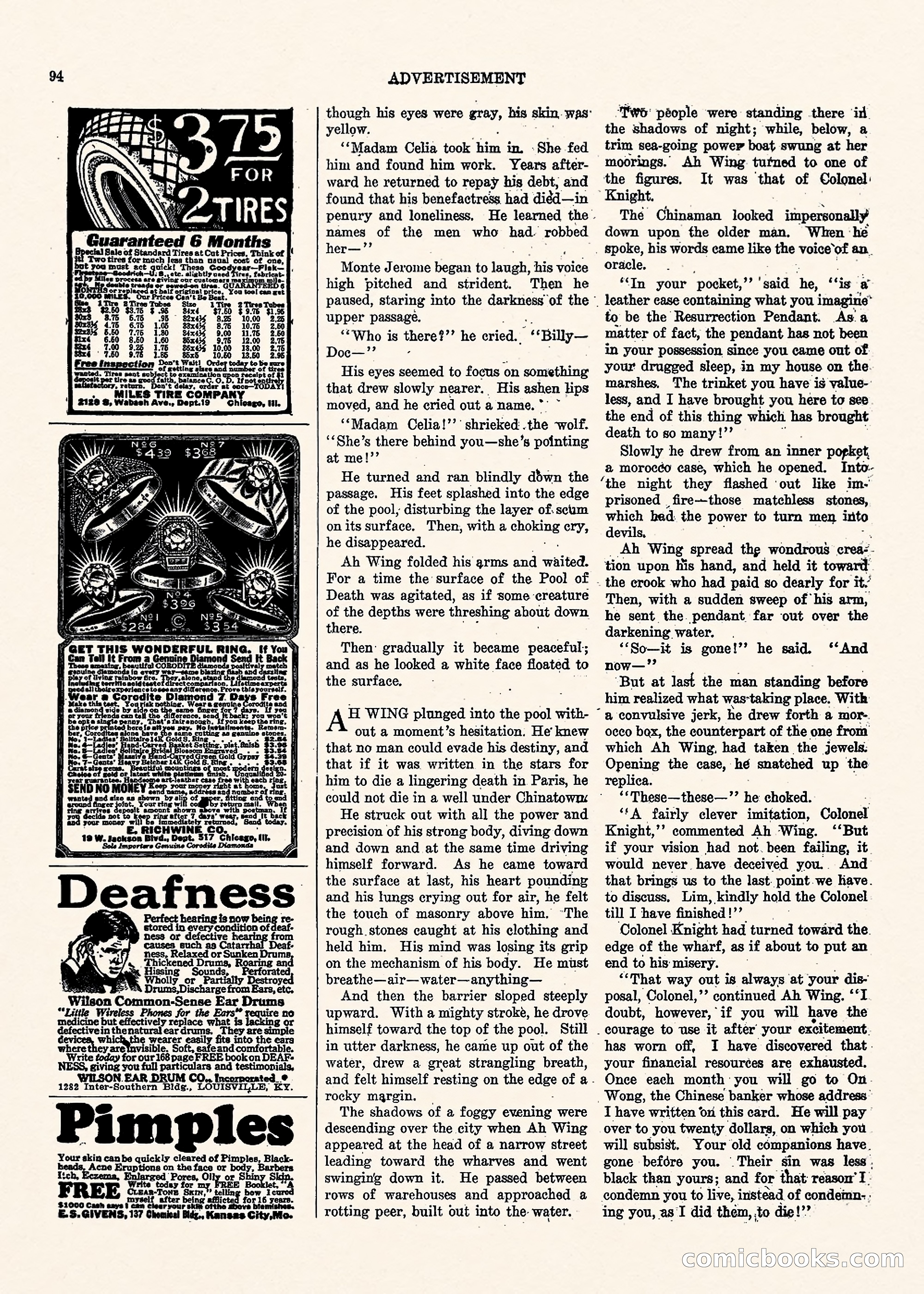 Weird Tales, Vol. II, No. 1 — page 95 of 98