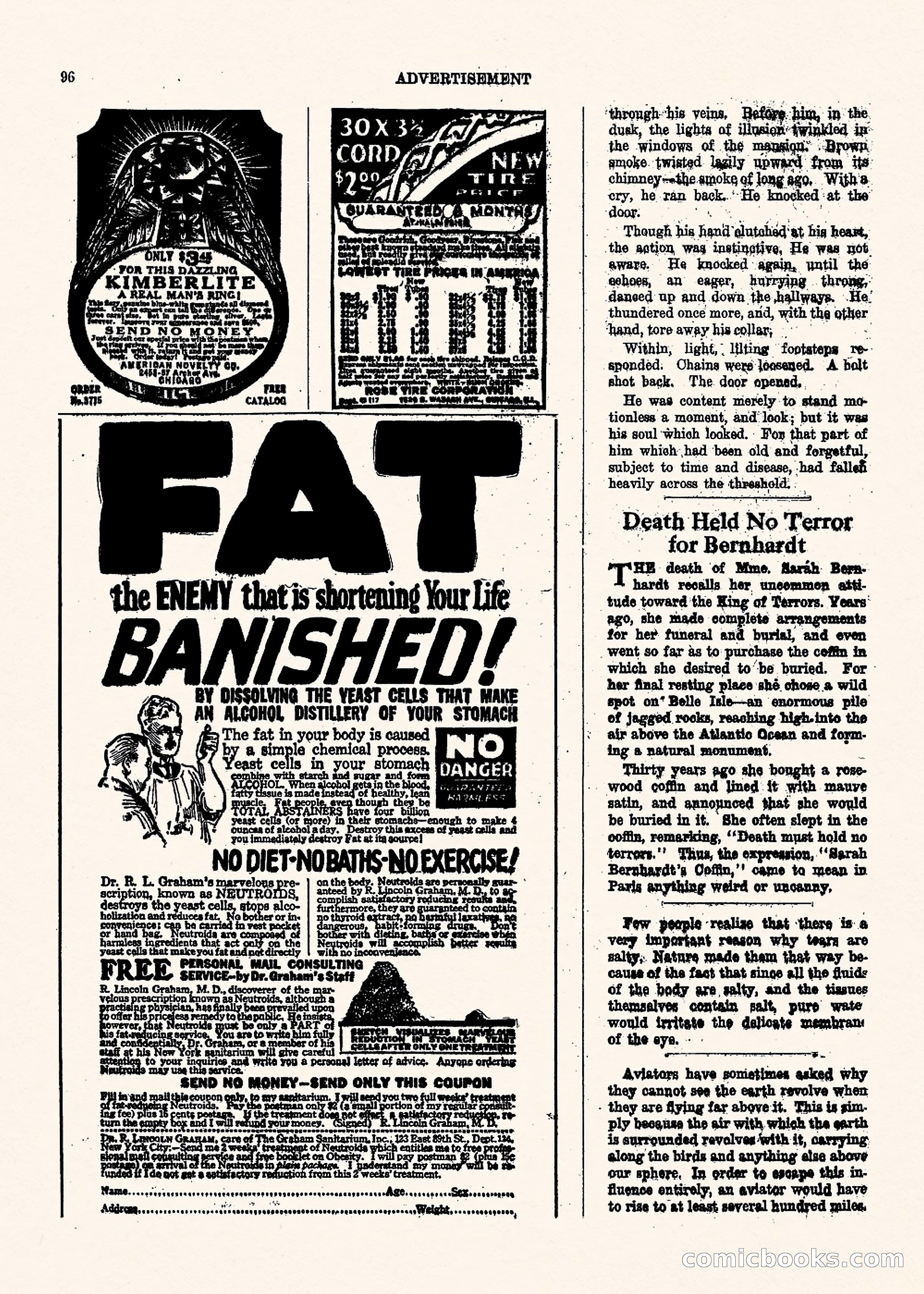 Weird Tales, Vol. II, No. 1 — page 97 of 98