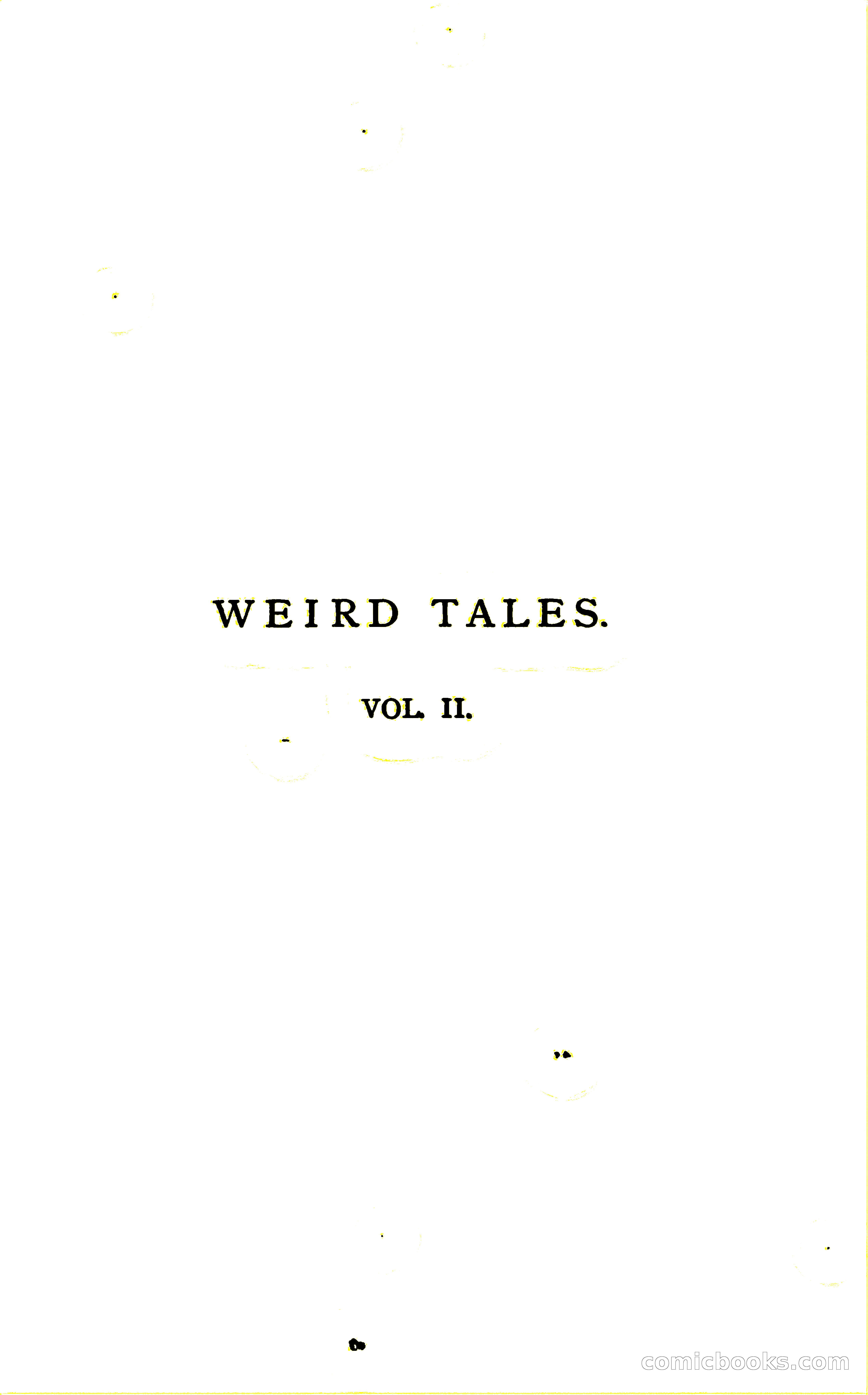 Weird Tales — page 8 of 394