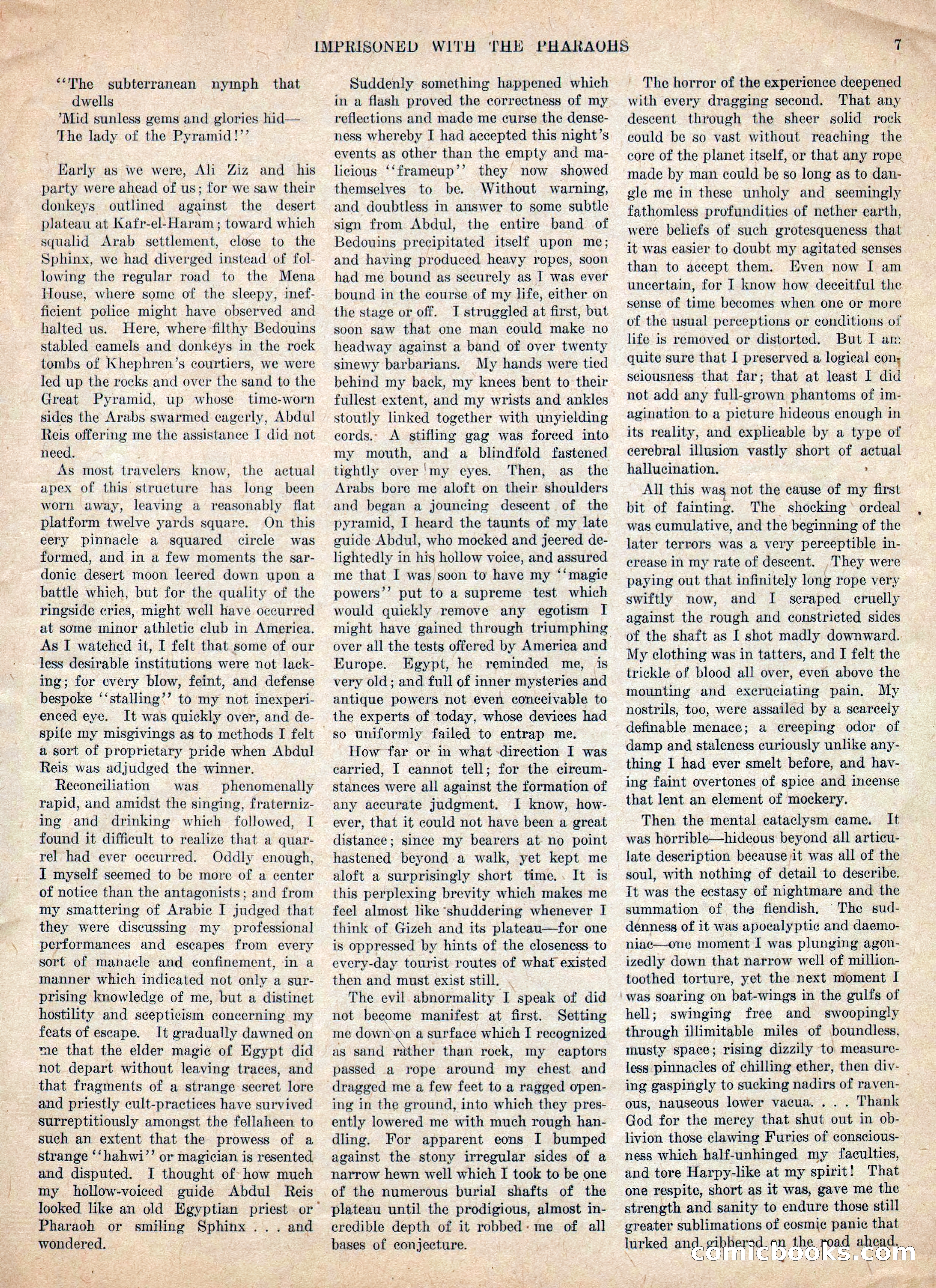 Weird Tales, Vol. IV, No. 2 — page 9 of 196