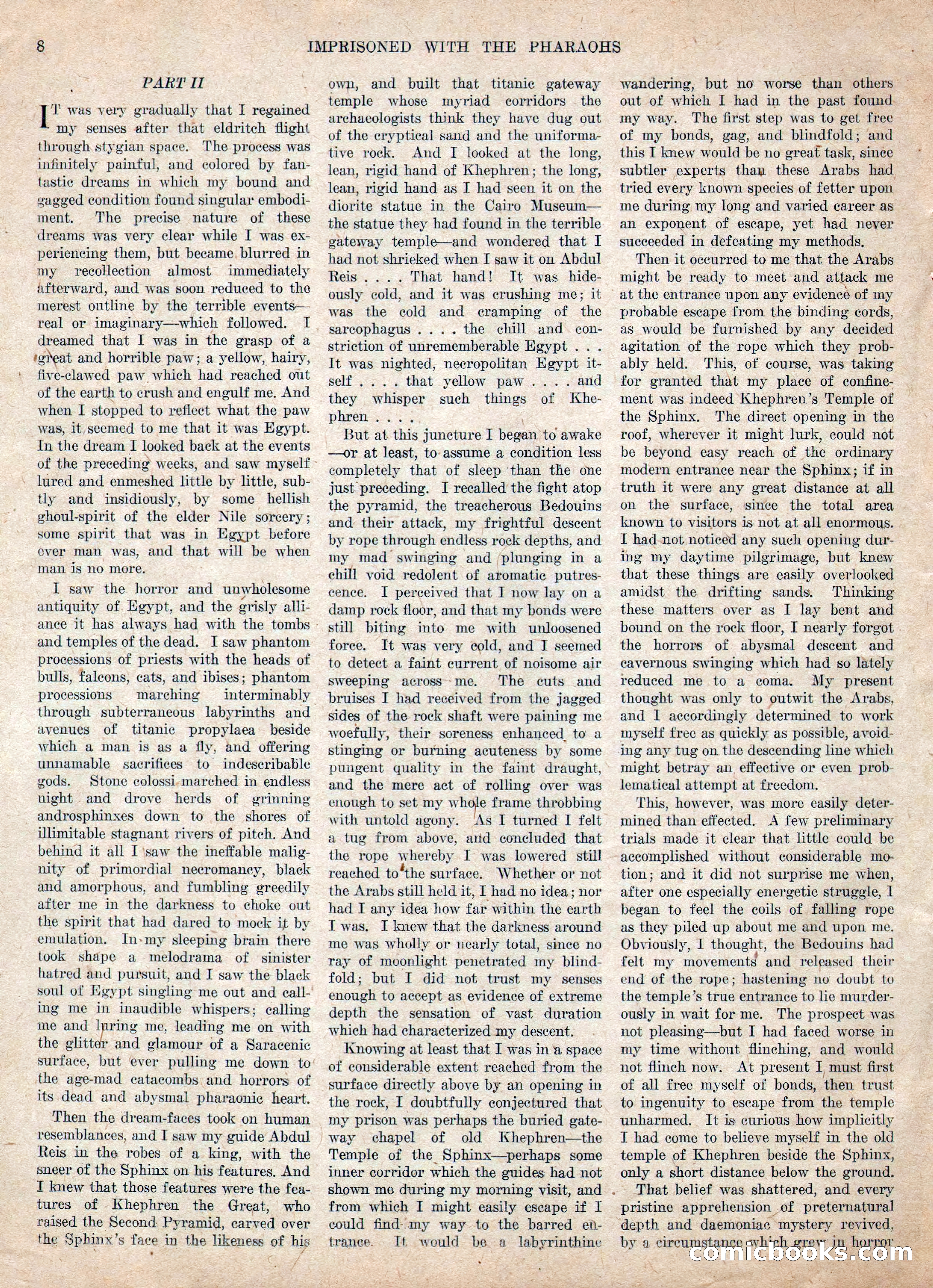 Weird Tales, Vol. IV, No. 2 — page 10 of 196