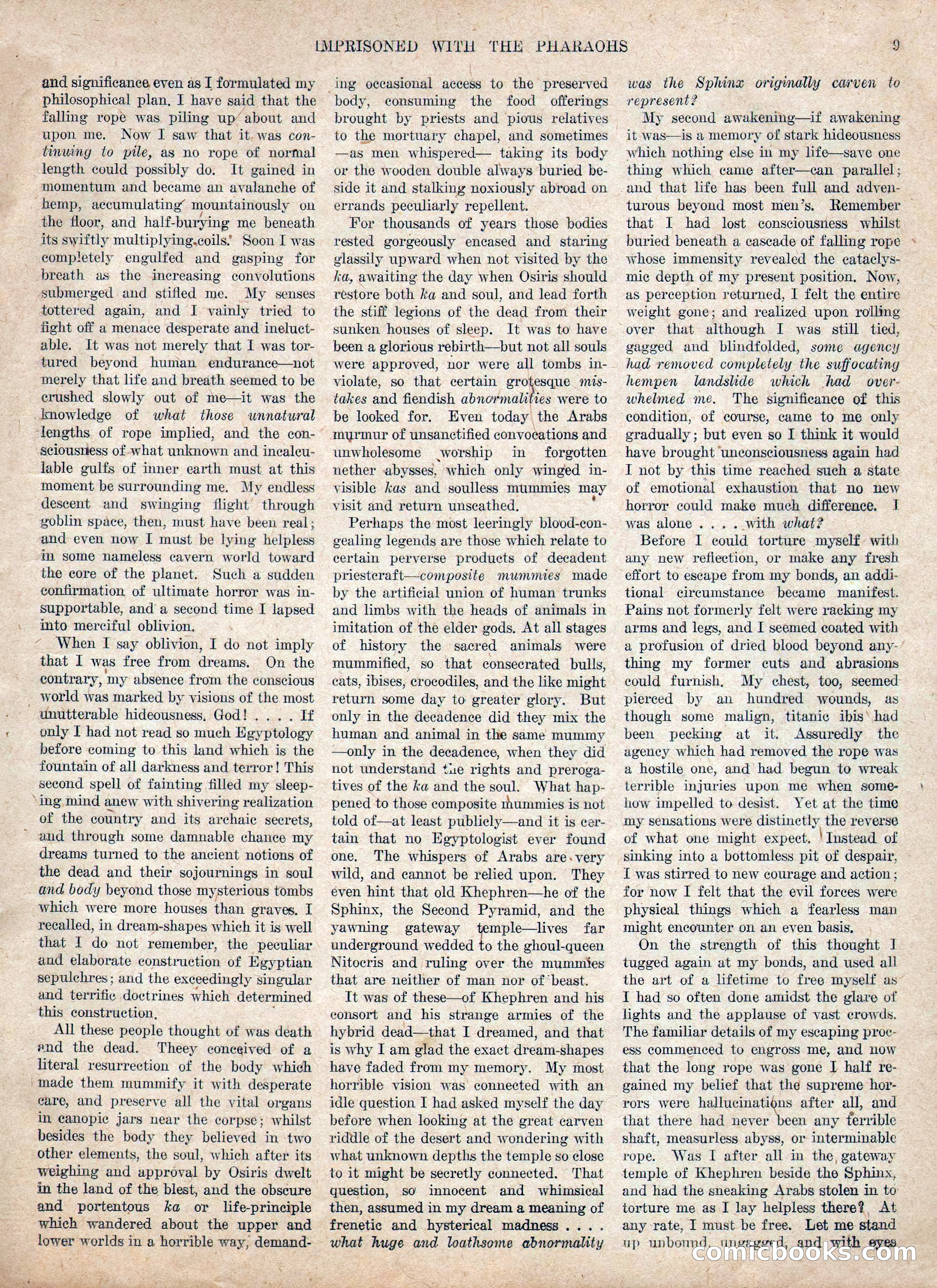 Weird Tales, Vol. IV, No. 2 — page 11 of 196