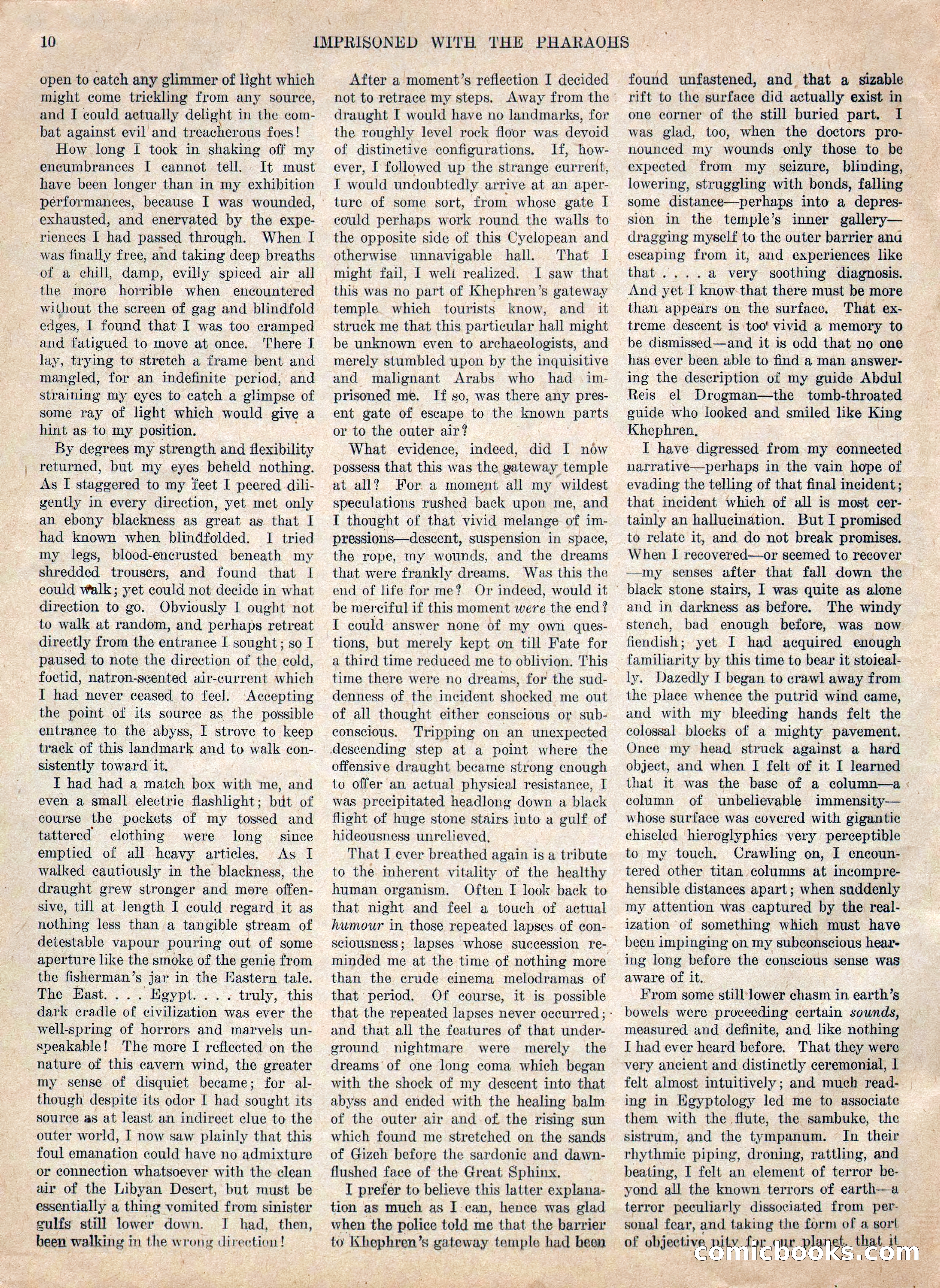 Weird Tales, Vol. IV, No. 2 — page 12 of 196
