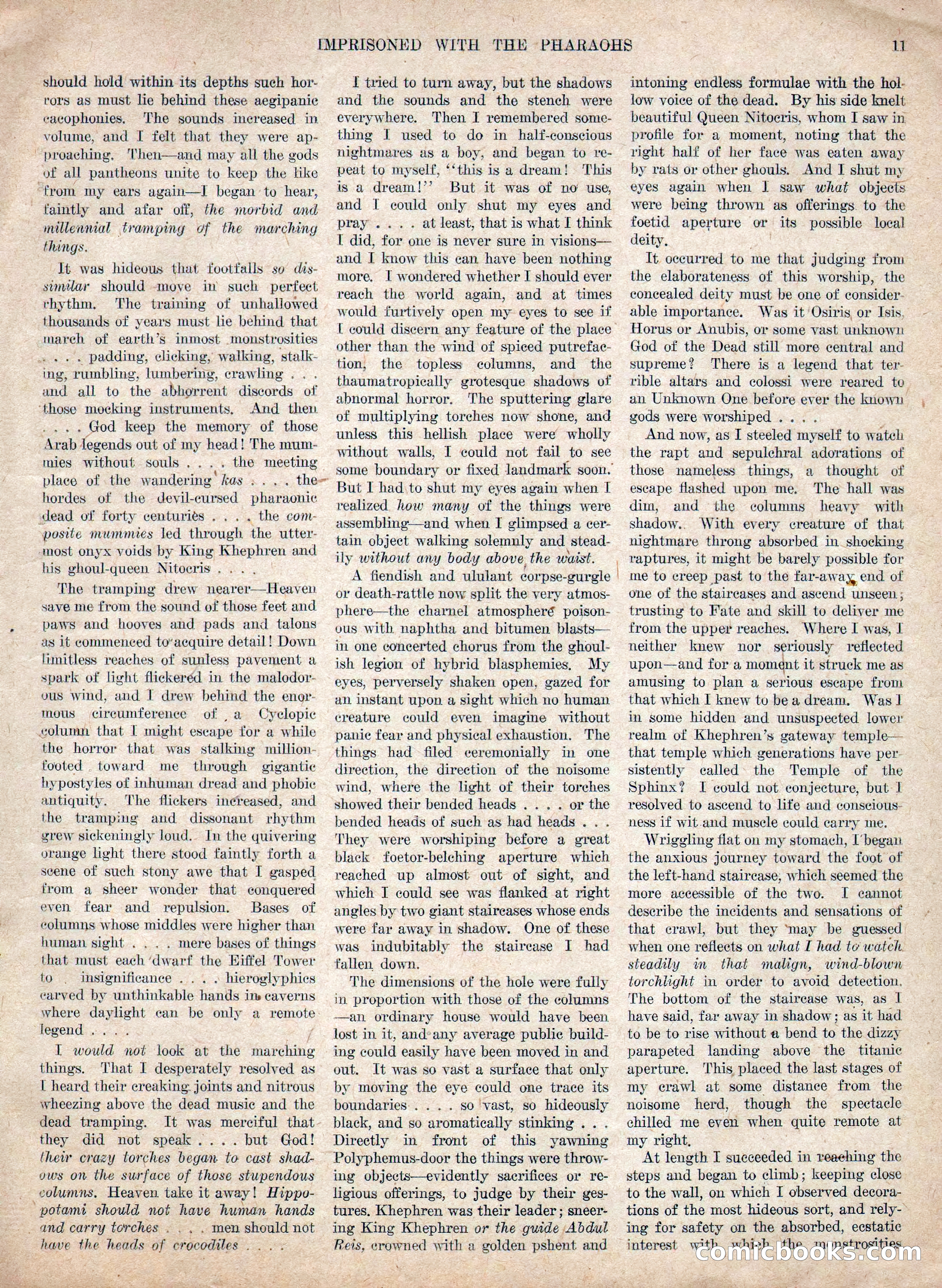 Weird Tales, Vol. IV, No. 2 — page 13 of 196