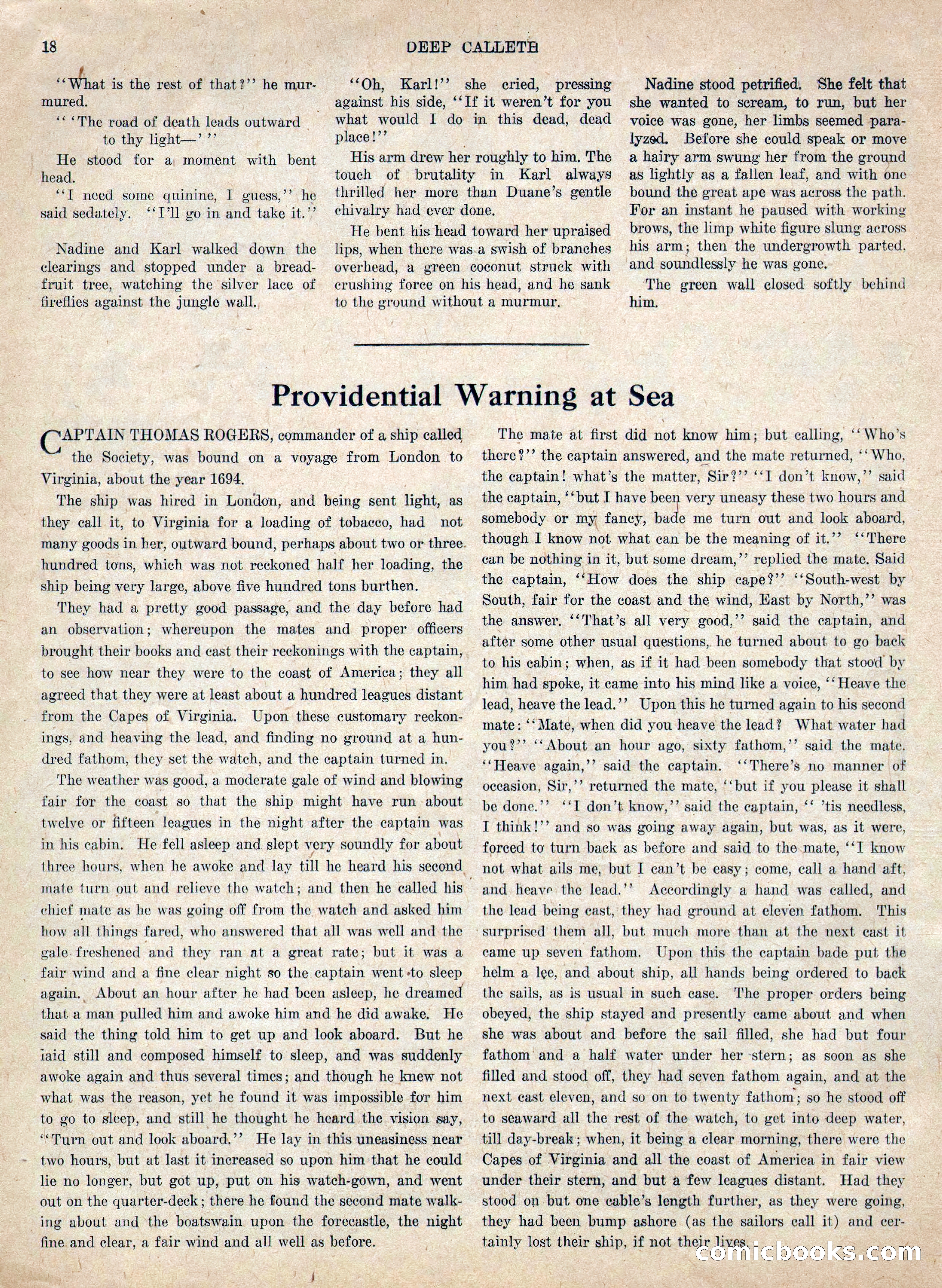 Weird Tales, Vol. IV, No. 2 — page 20 of 196