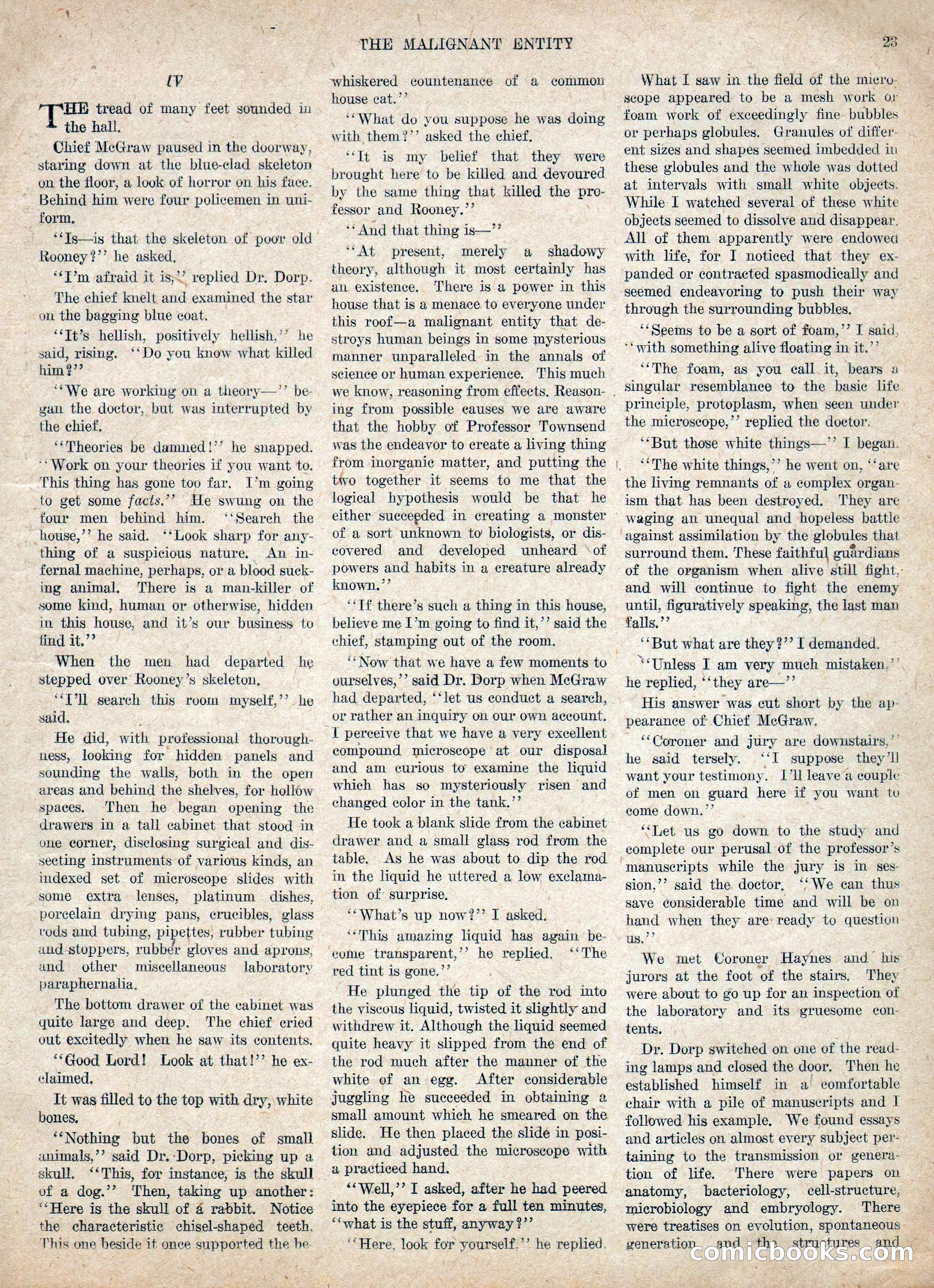 Weird Tales, Vol. IV, No. 2 — page 25 of 196