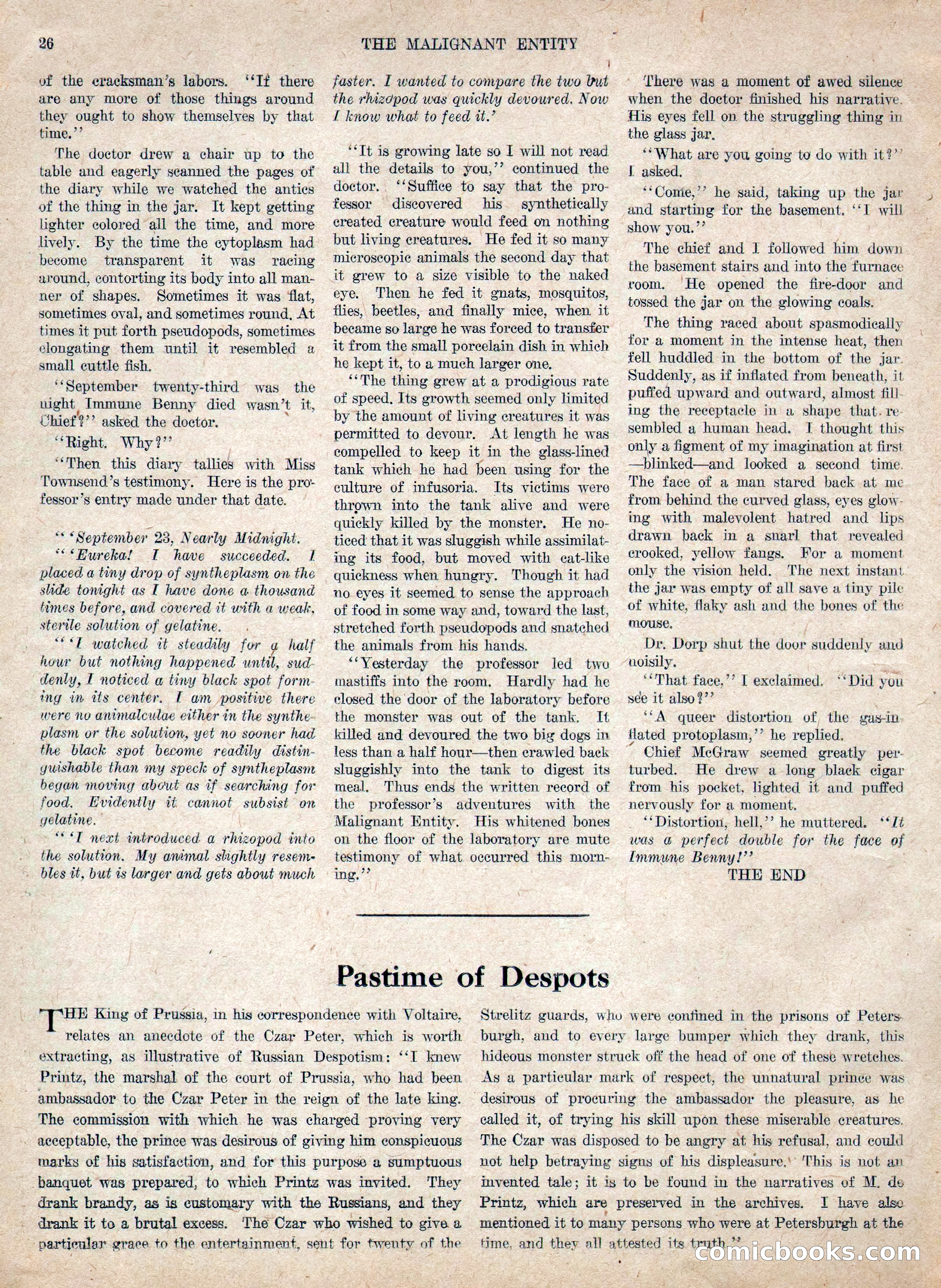 Weird Tales, Vol. IV, No. 2 — page 28 of 196