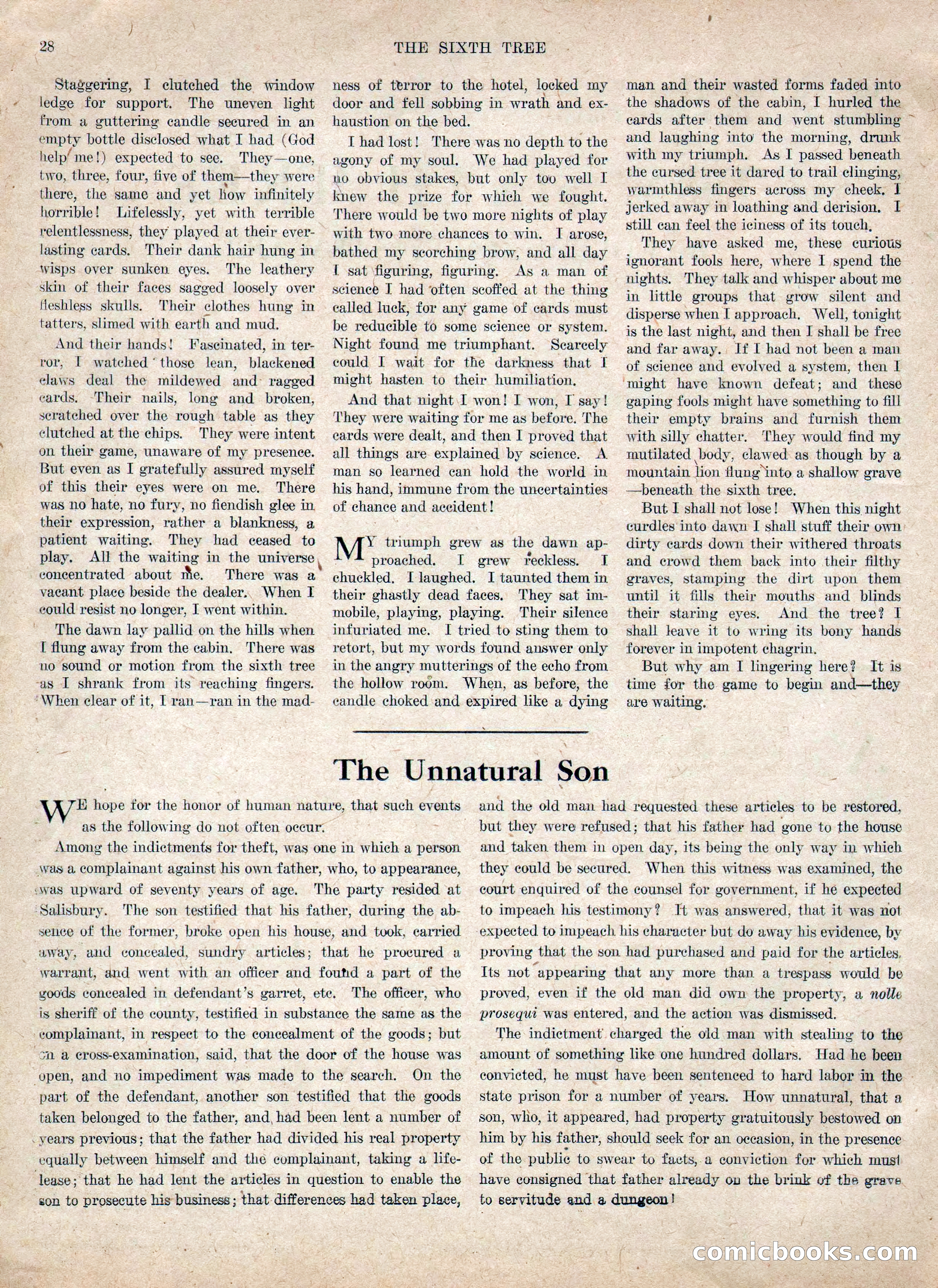 Weird Tales, Vol. IV, No. 2 — page 30 of 196