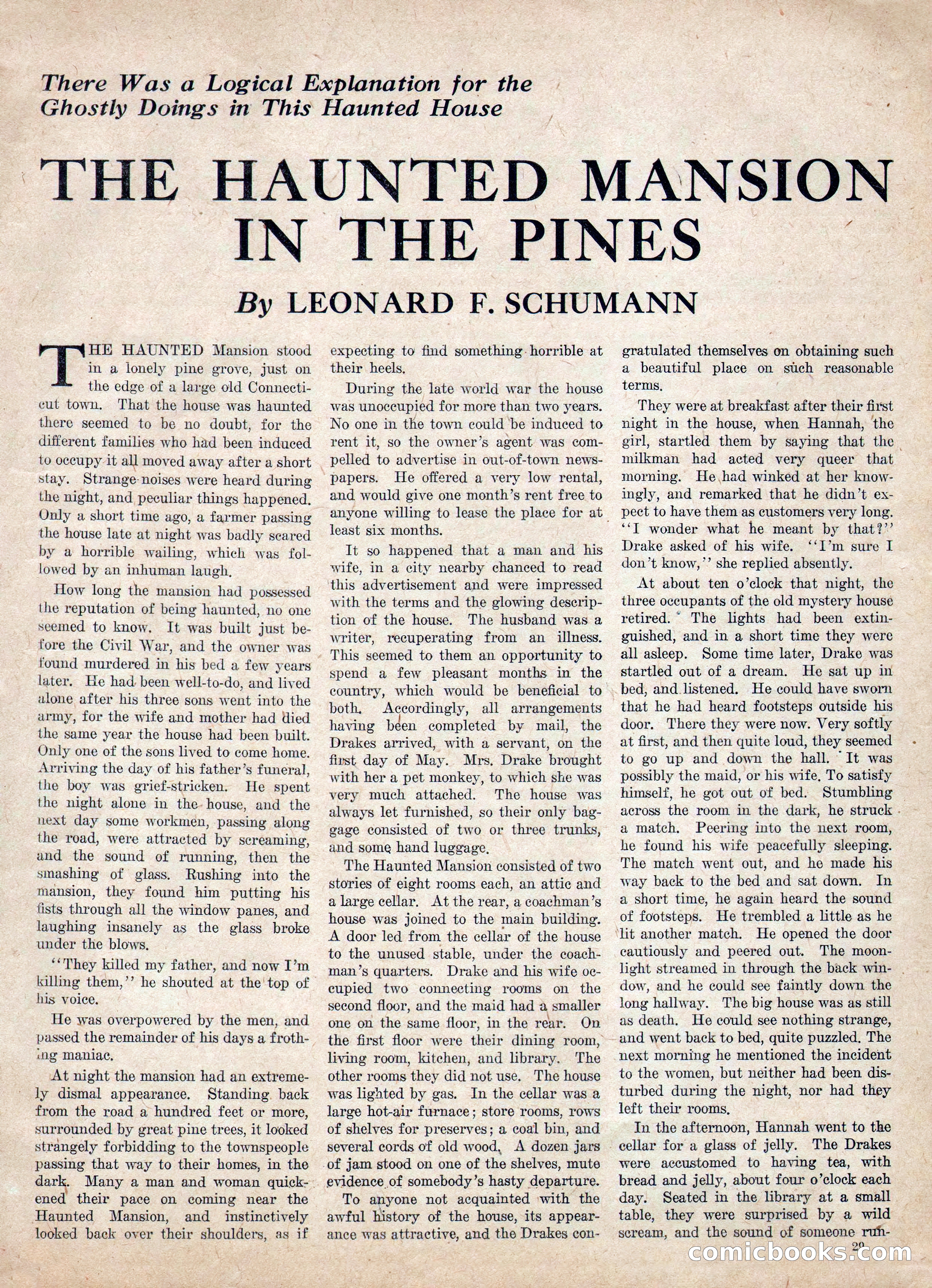 Weird Tales, Vol. IV, No. 2 — page 31 of 196