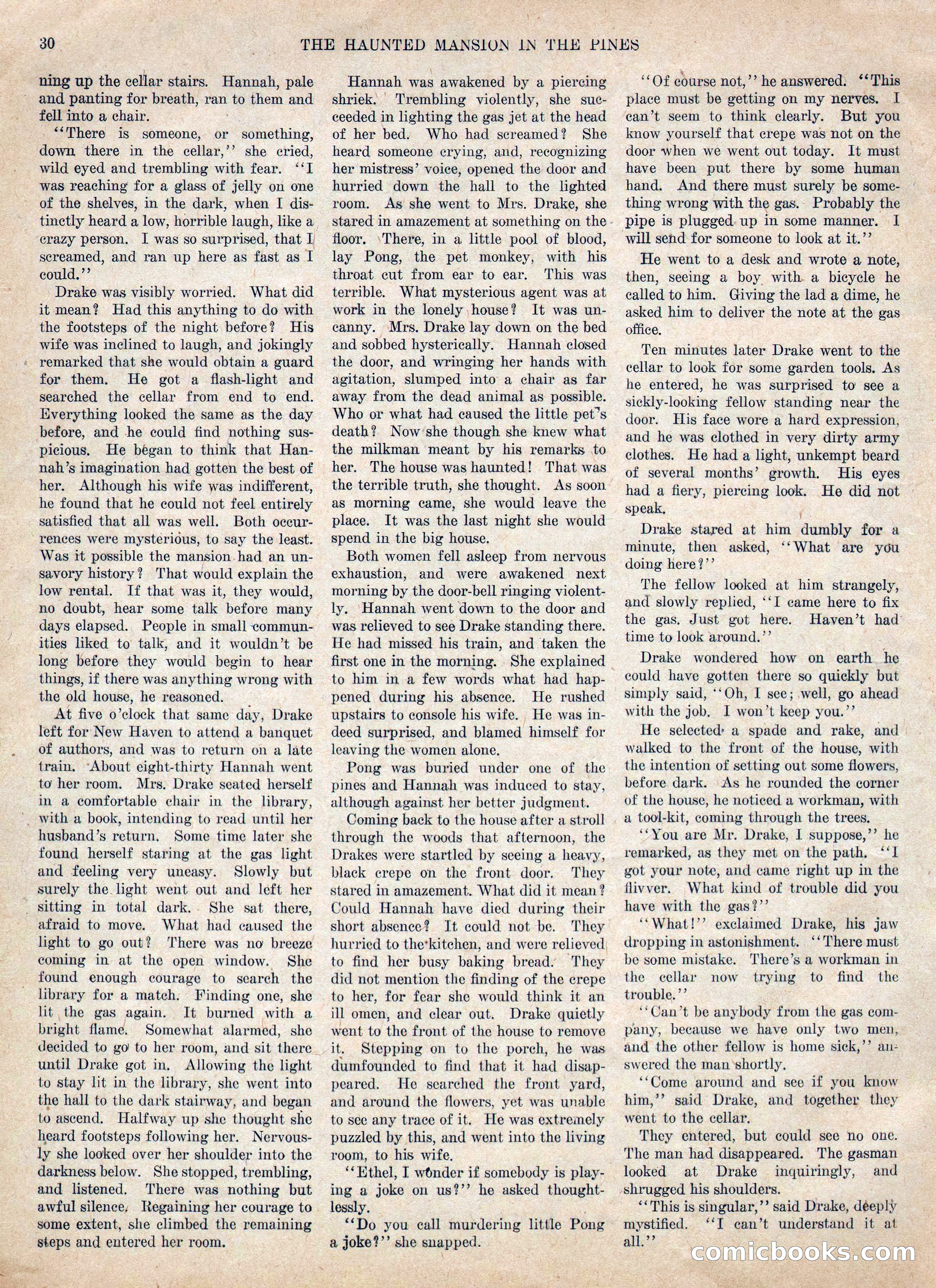 Weird Tales, Vol. IV, No. 2 — page 32 of 196