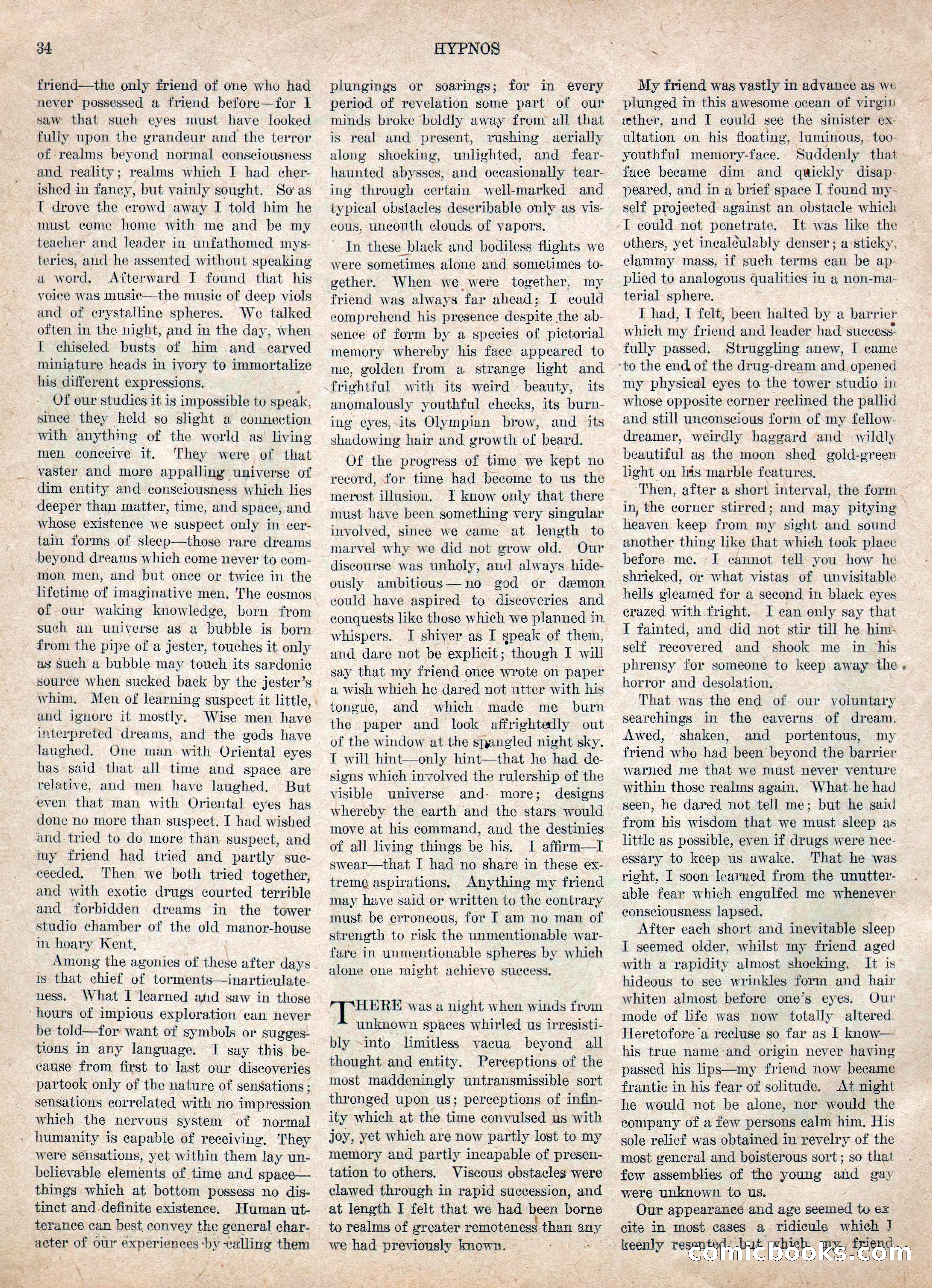 Weird Tales, Vol. IV, No. 2 — page 36 of 196