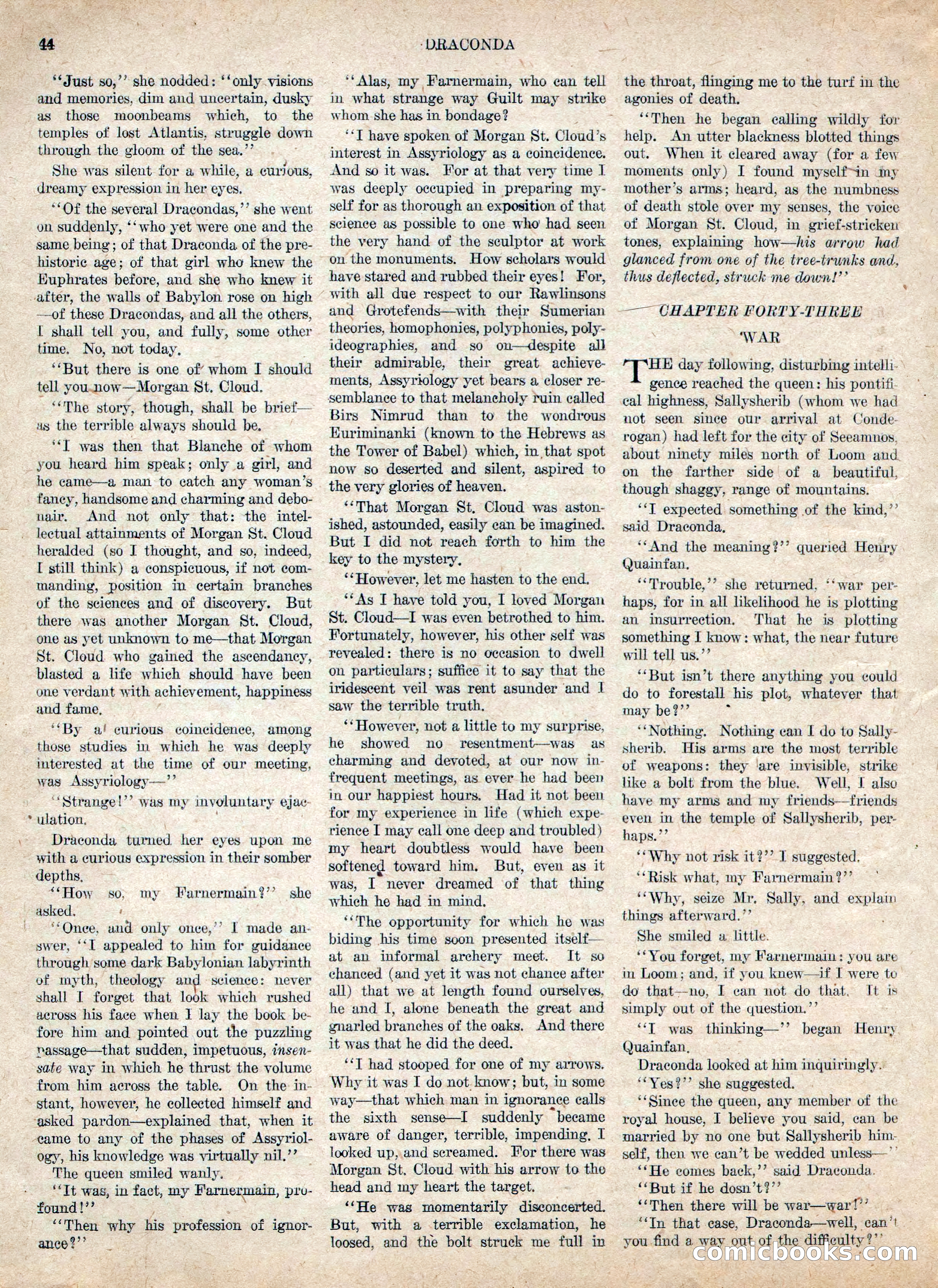 Weird Tales, Vol. IV, No. 2 — page 45 of 196