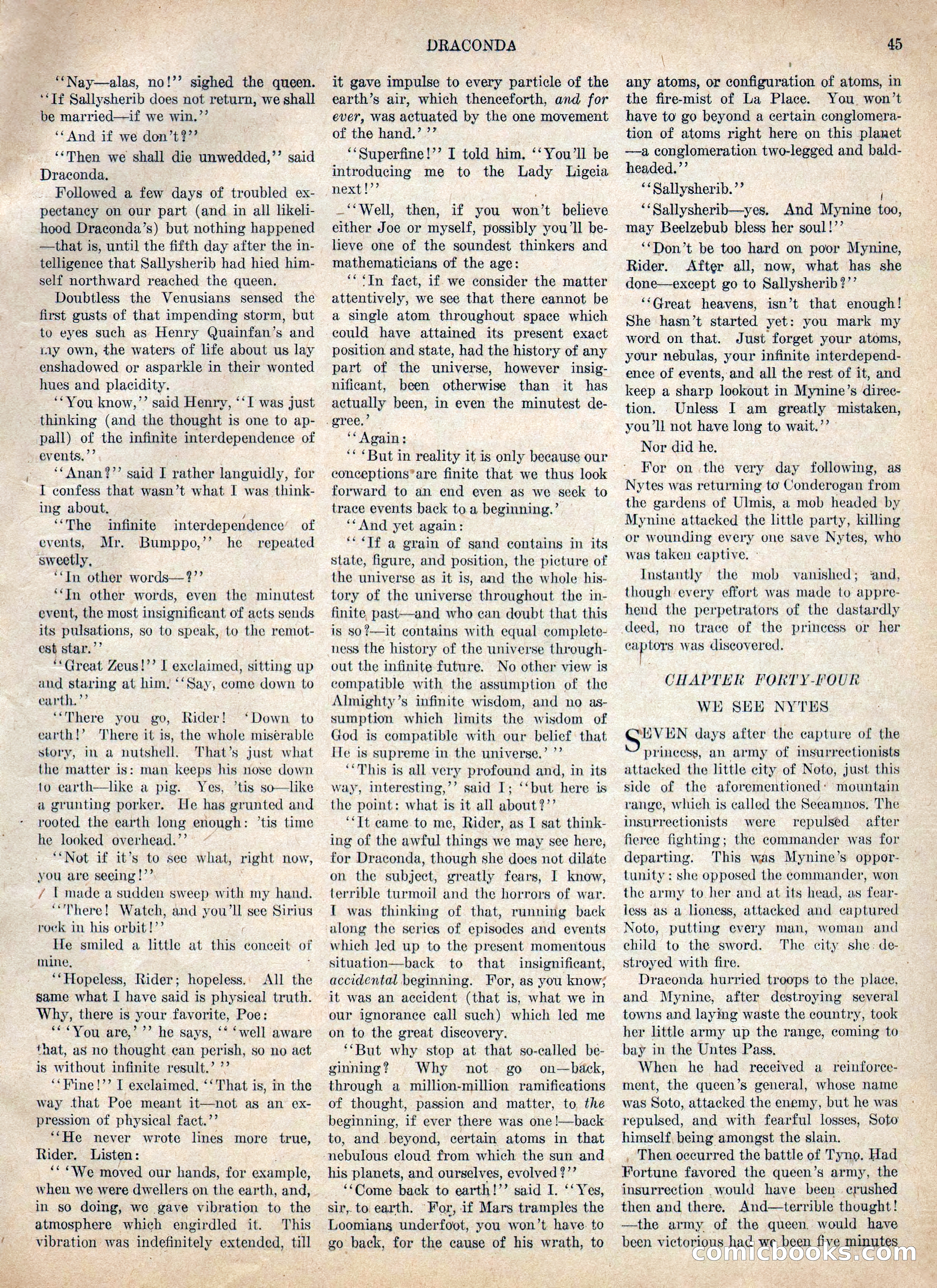 Weird Tales, Vol. IV, No. 2 — page 47 of 196