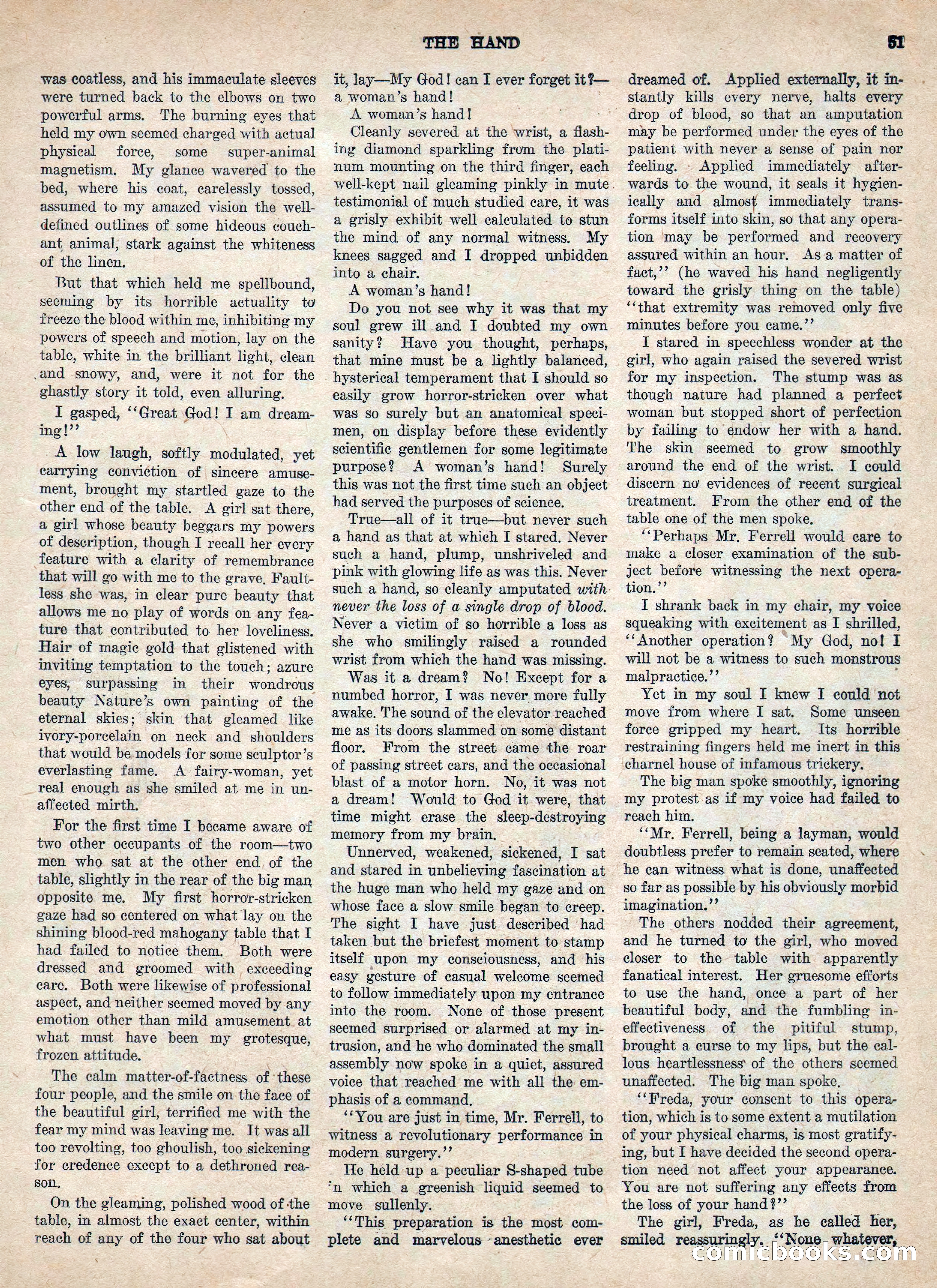 Weird Tales, Vol. IV, No. 2 — page 53 of 196