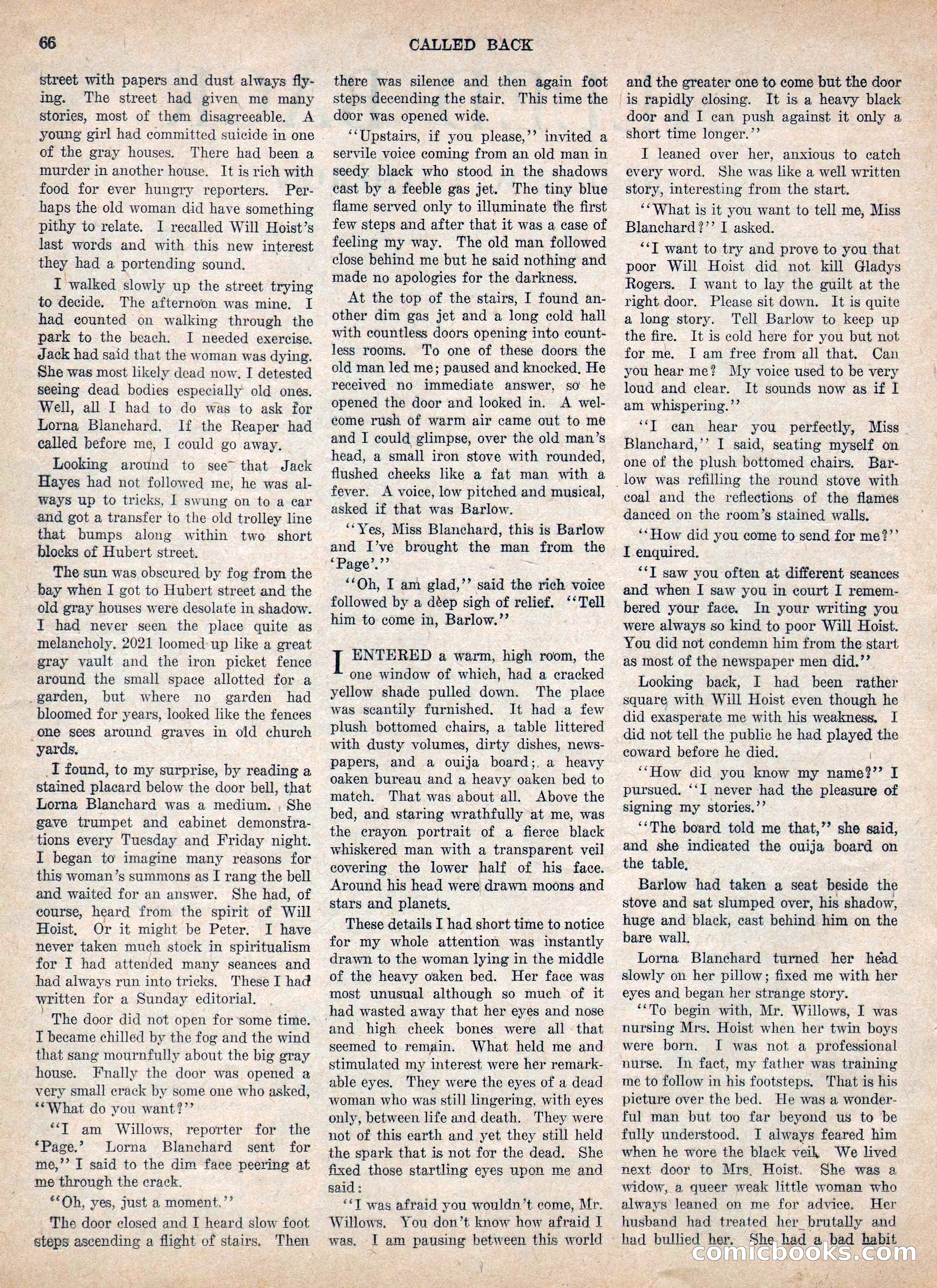 Weird Tales, Vol. IV, No. 2 — page 68 of 196