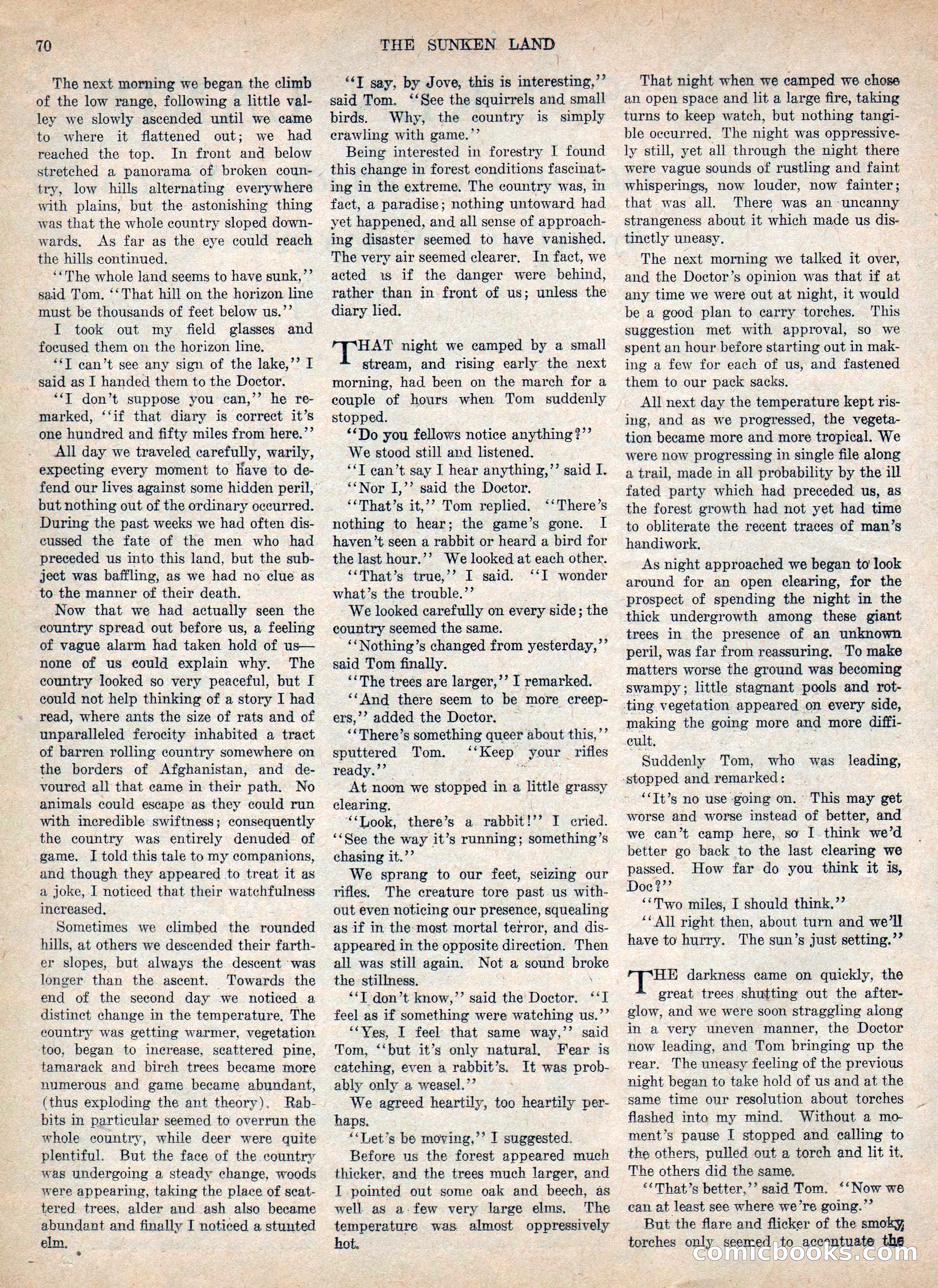 Weird Tales, Vol. IV, No. 2 — page 72 of 196