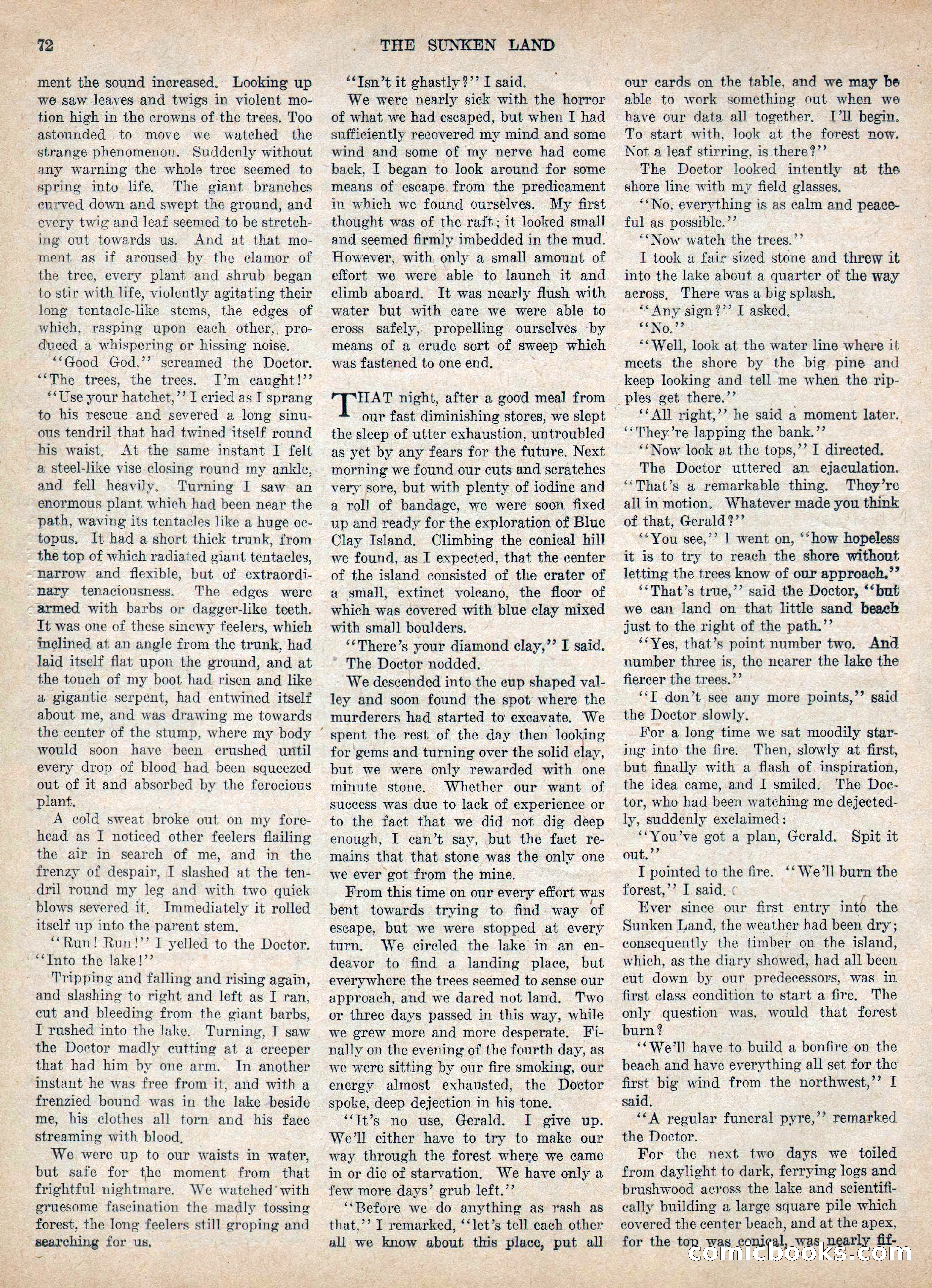 Weird Tales, Vol. IV, No. 2 — page 74 of 196