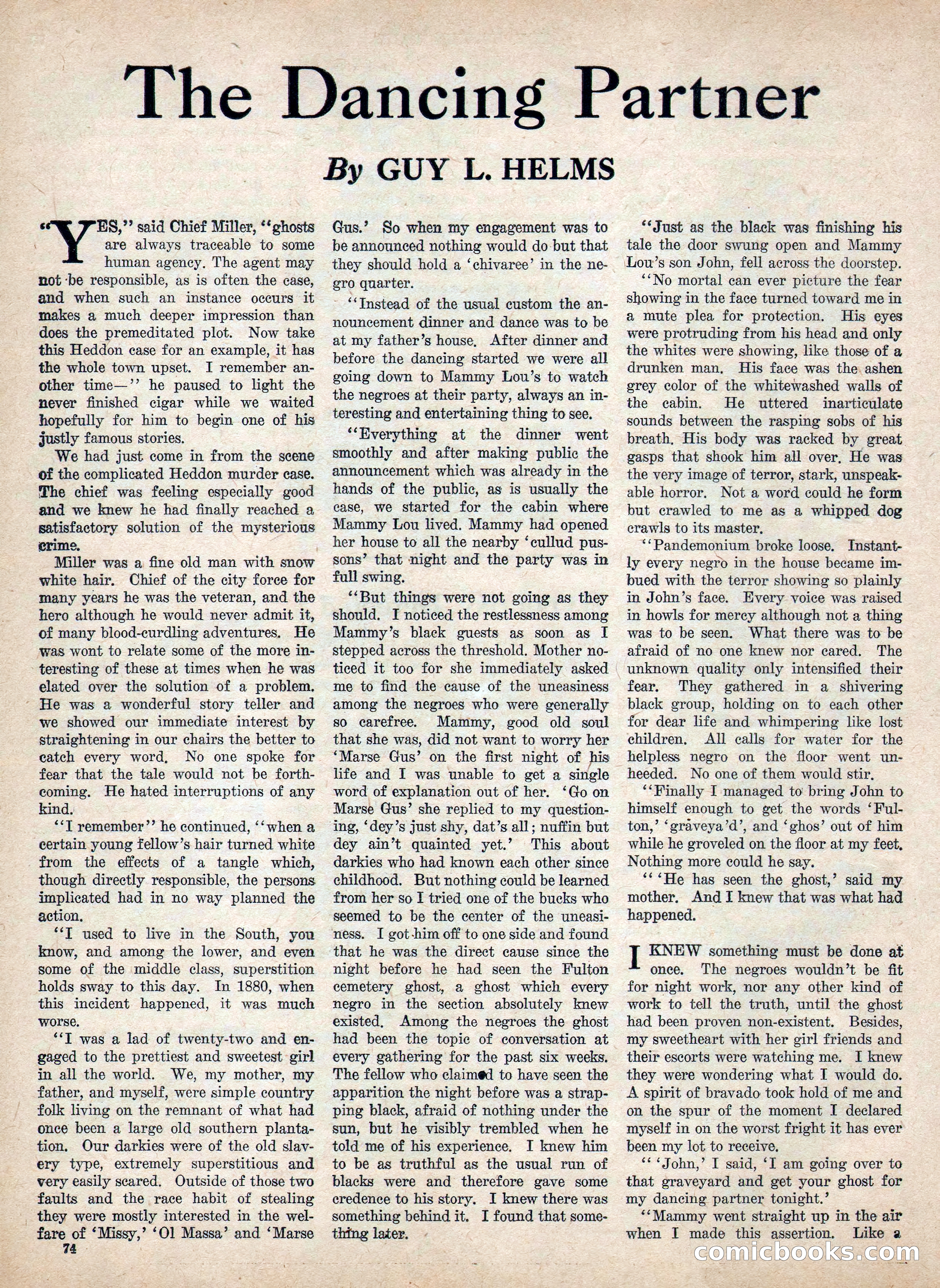 Weird Tales, Vol. IV, No. 2 — page 76 of 196