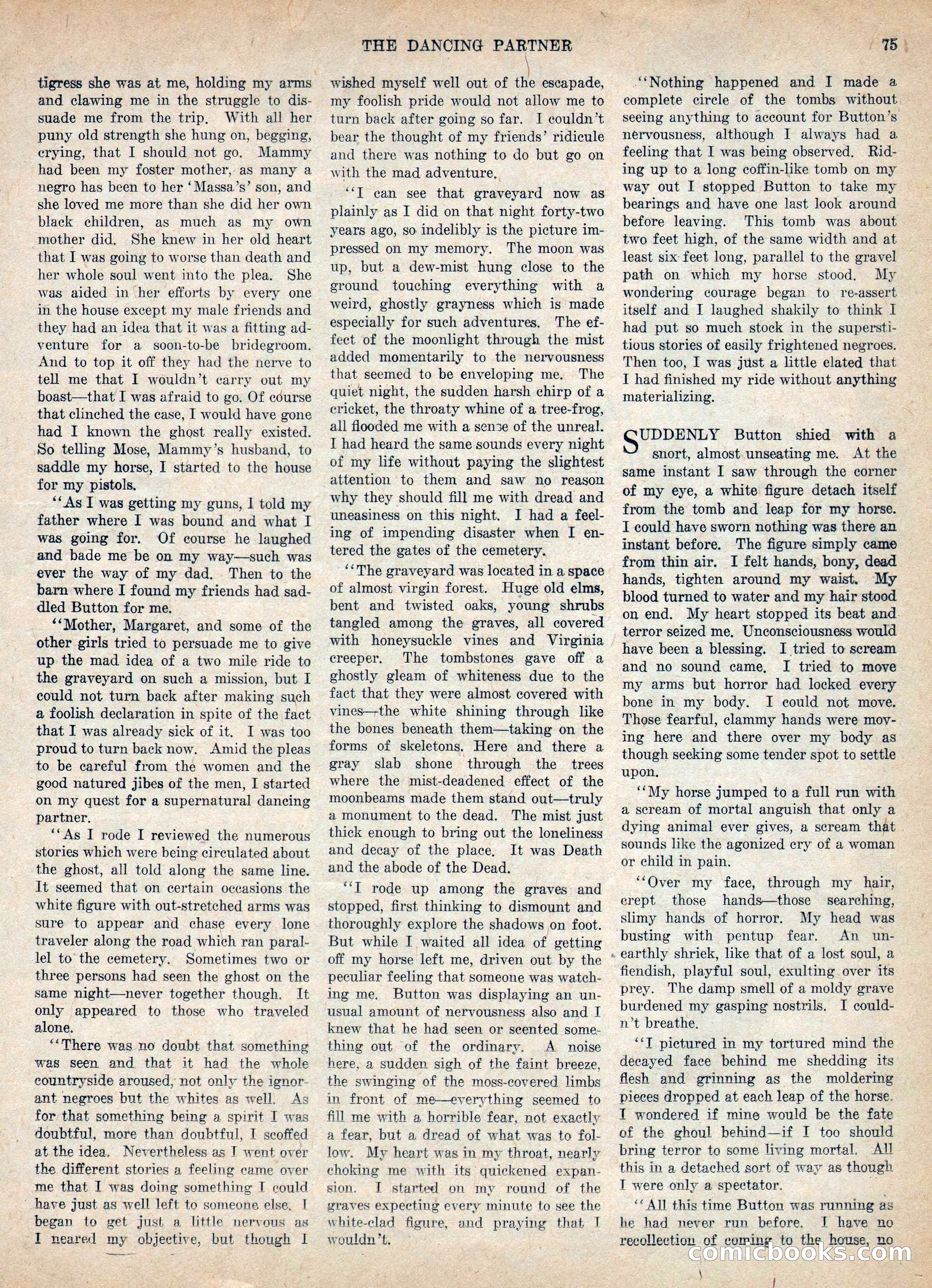 Weird Tales, Vol. IV, No. 2 — page 77 of 196