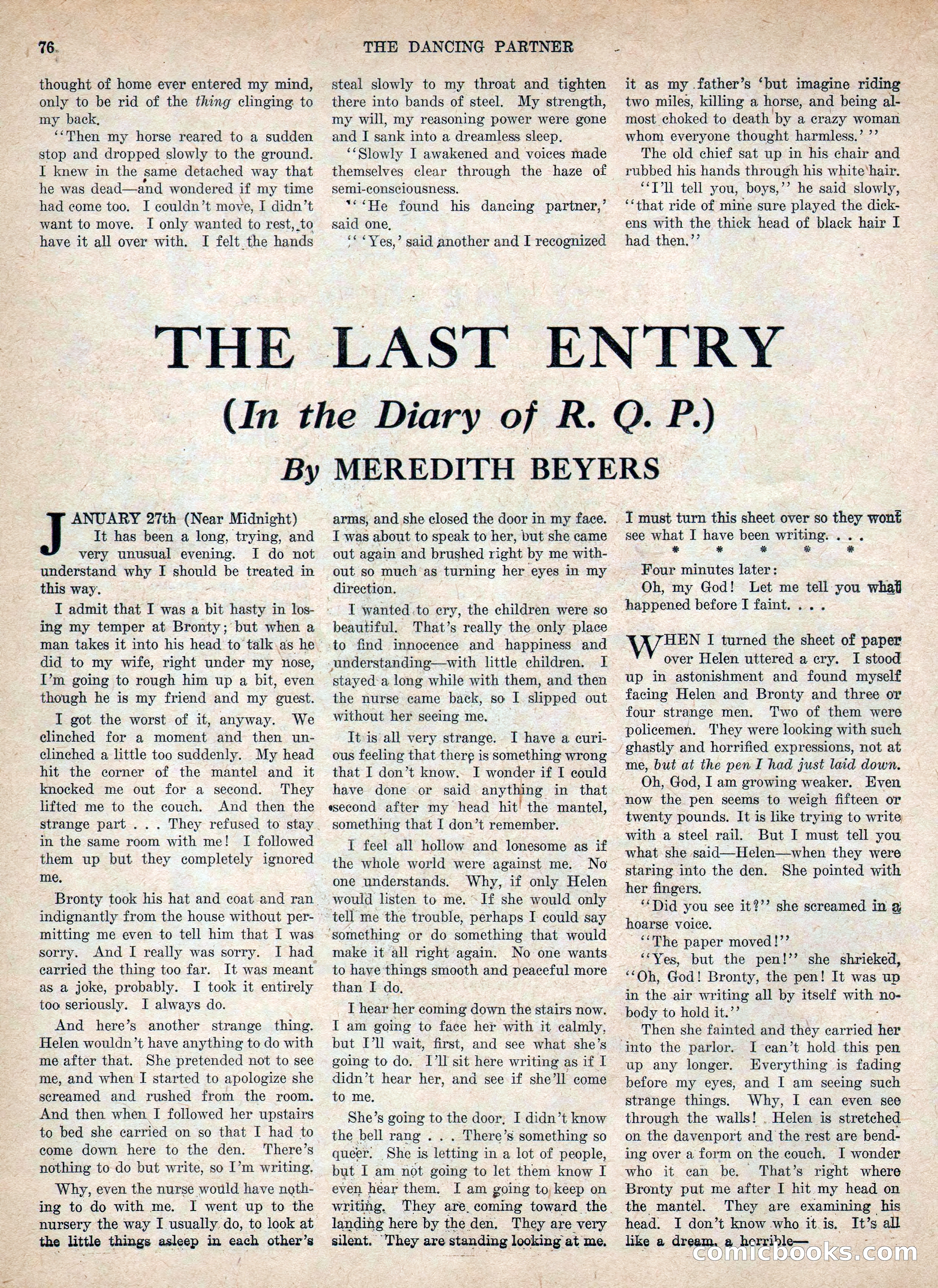 Weird Tales, Vol. IV, No. 2 — page 78 of 196