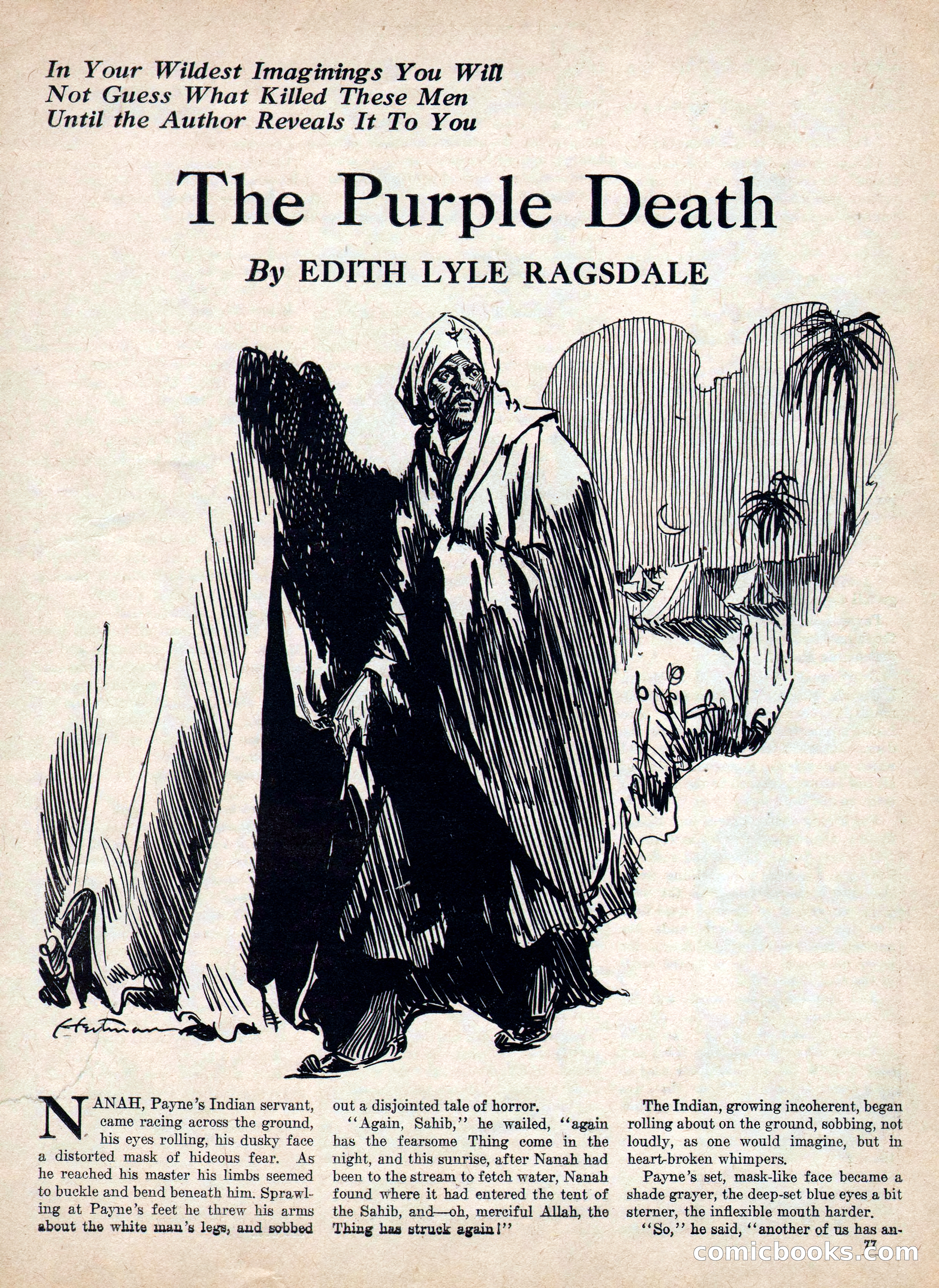 Weird Tales, Vol. IV, No. 2 — page 79 of 196