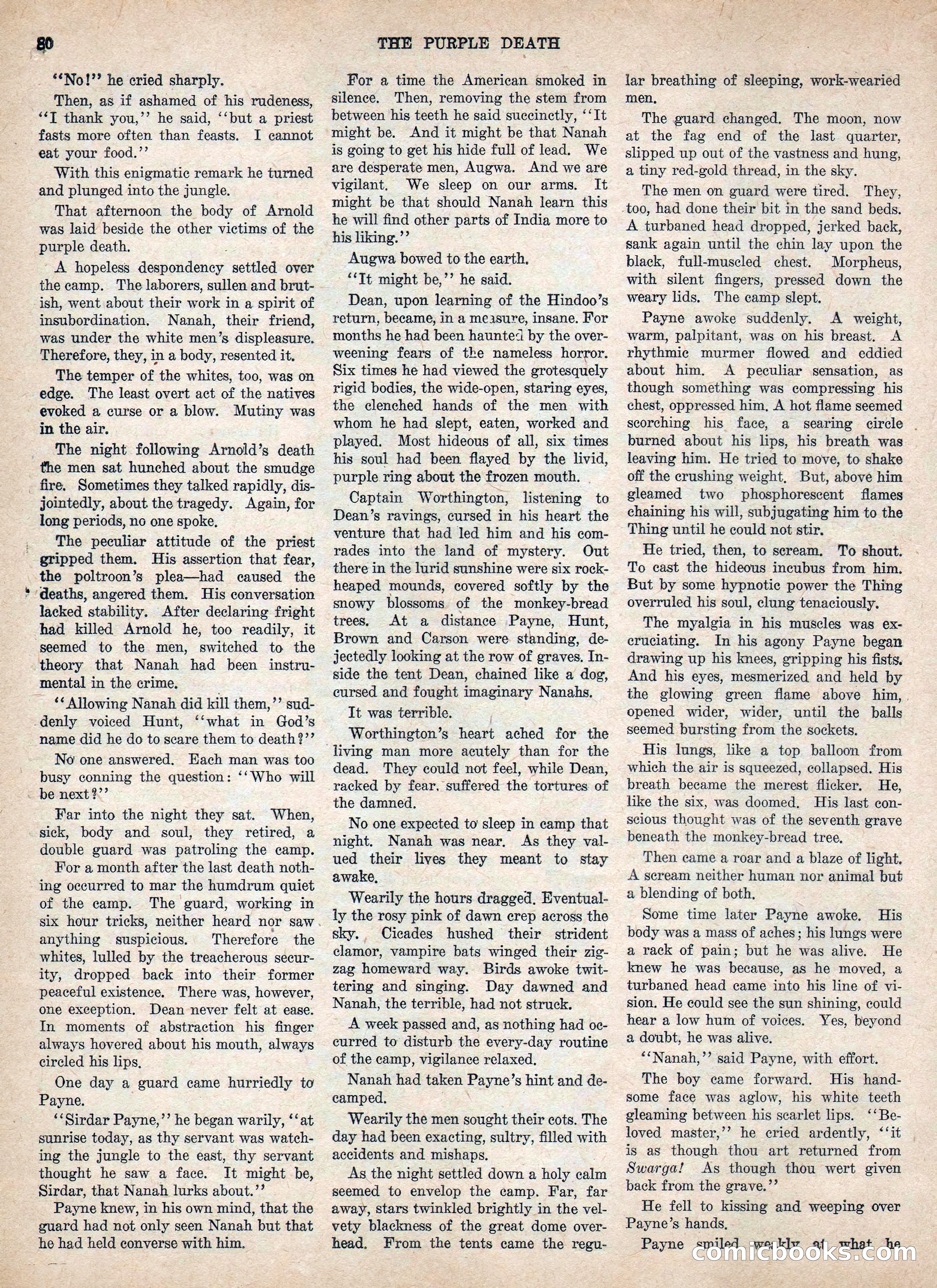 Weird Tales, Vol. IV, No. 2 — page 82 of 196