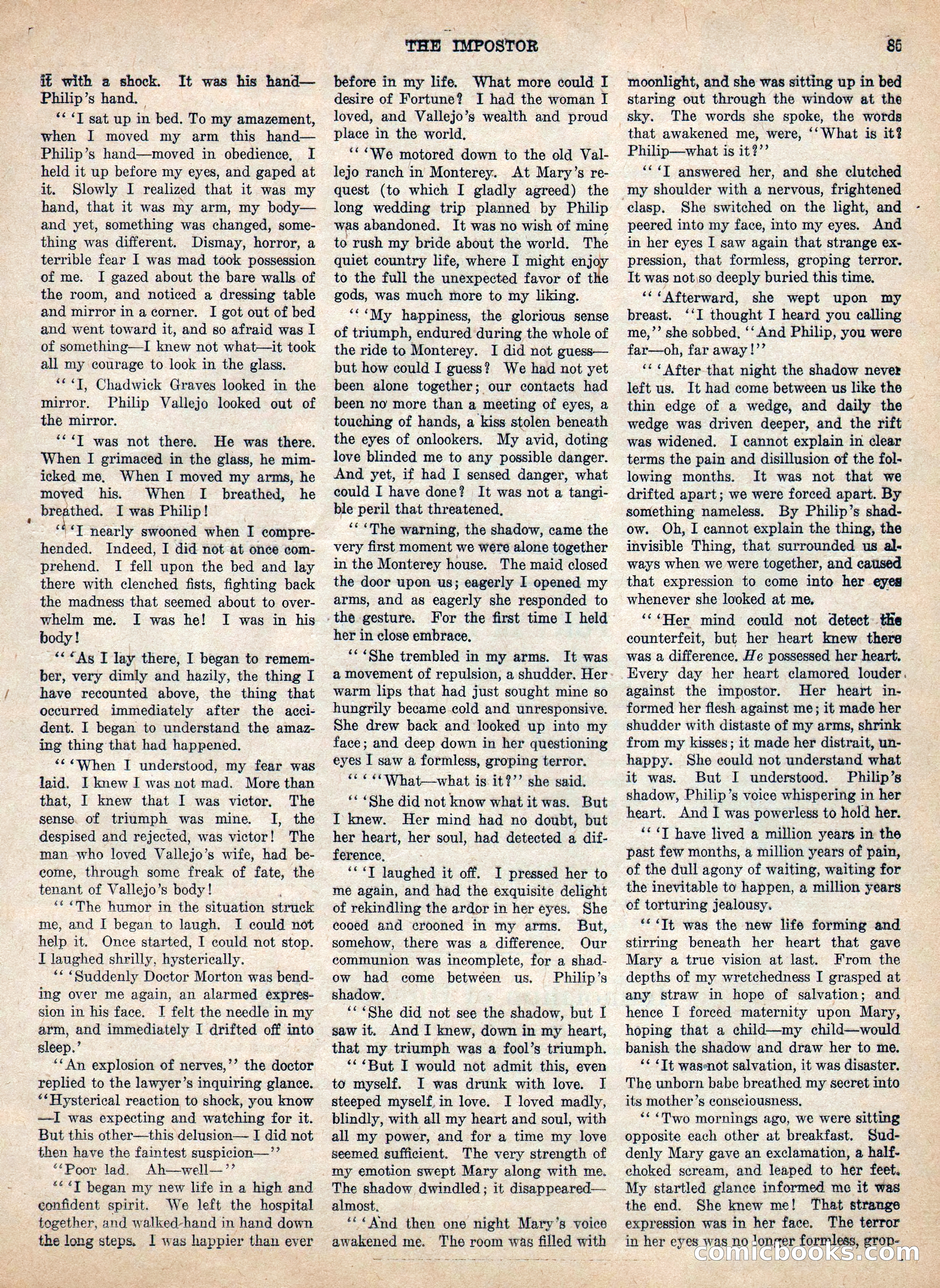 Weird Tales, Vol. IV, No. 2 — page 87 of 196