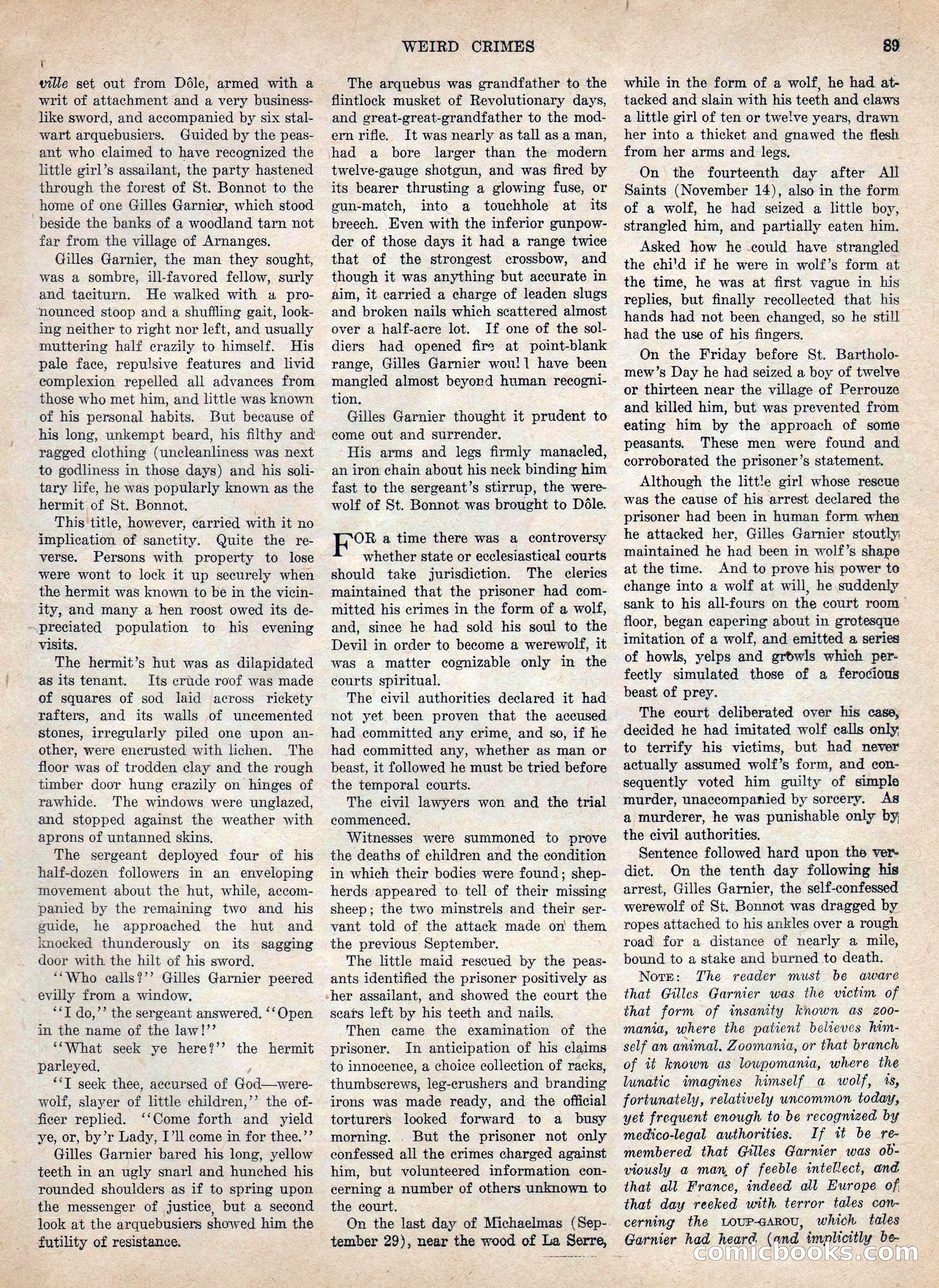 Weird Tales, Vol. IV, No. 2 — page 91 of 196