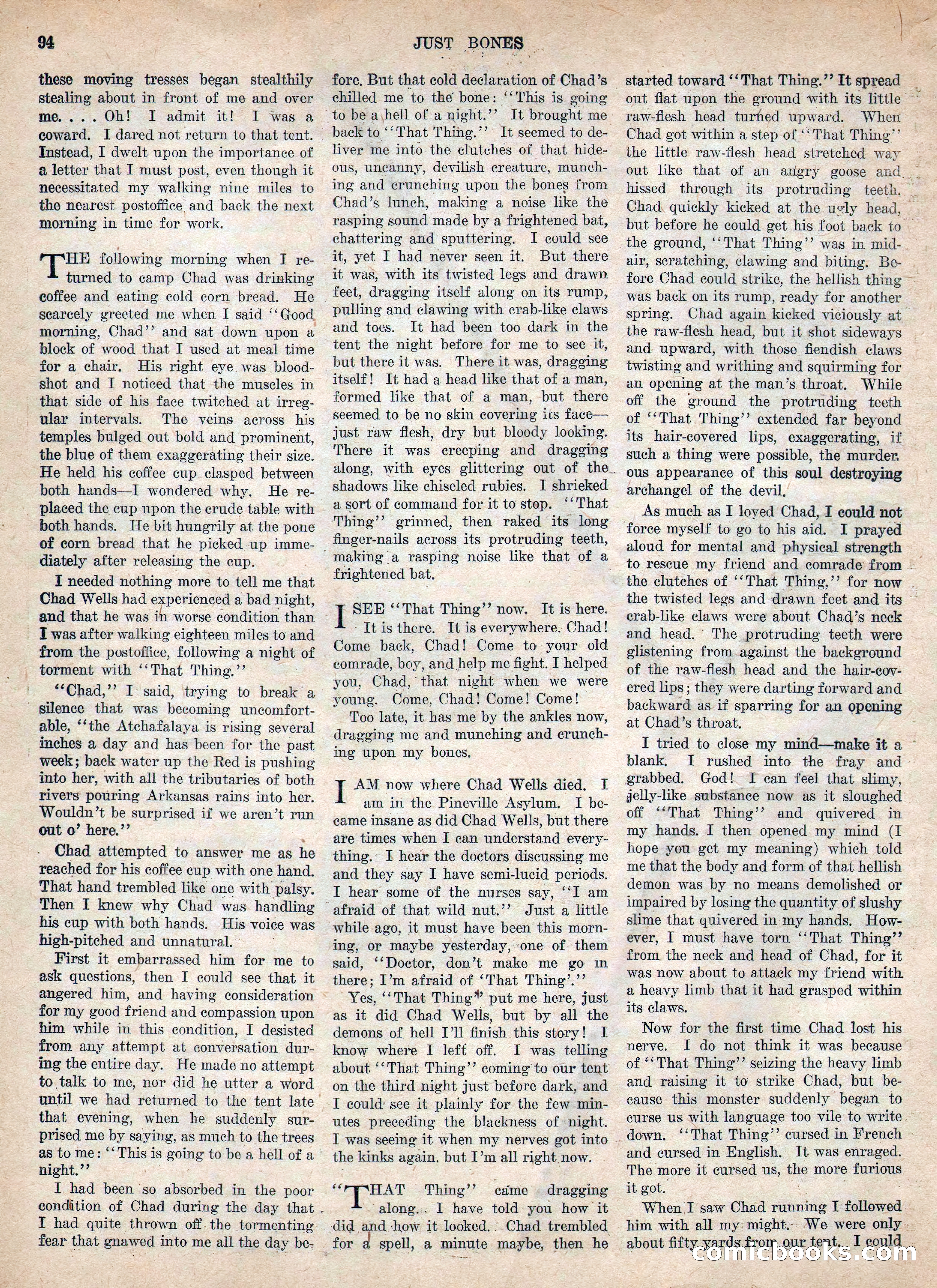 Weird Tales, Vol. IV, No. 2 — page 96 of 196