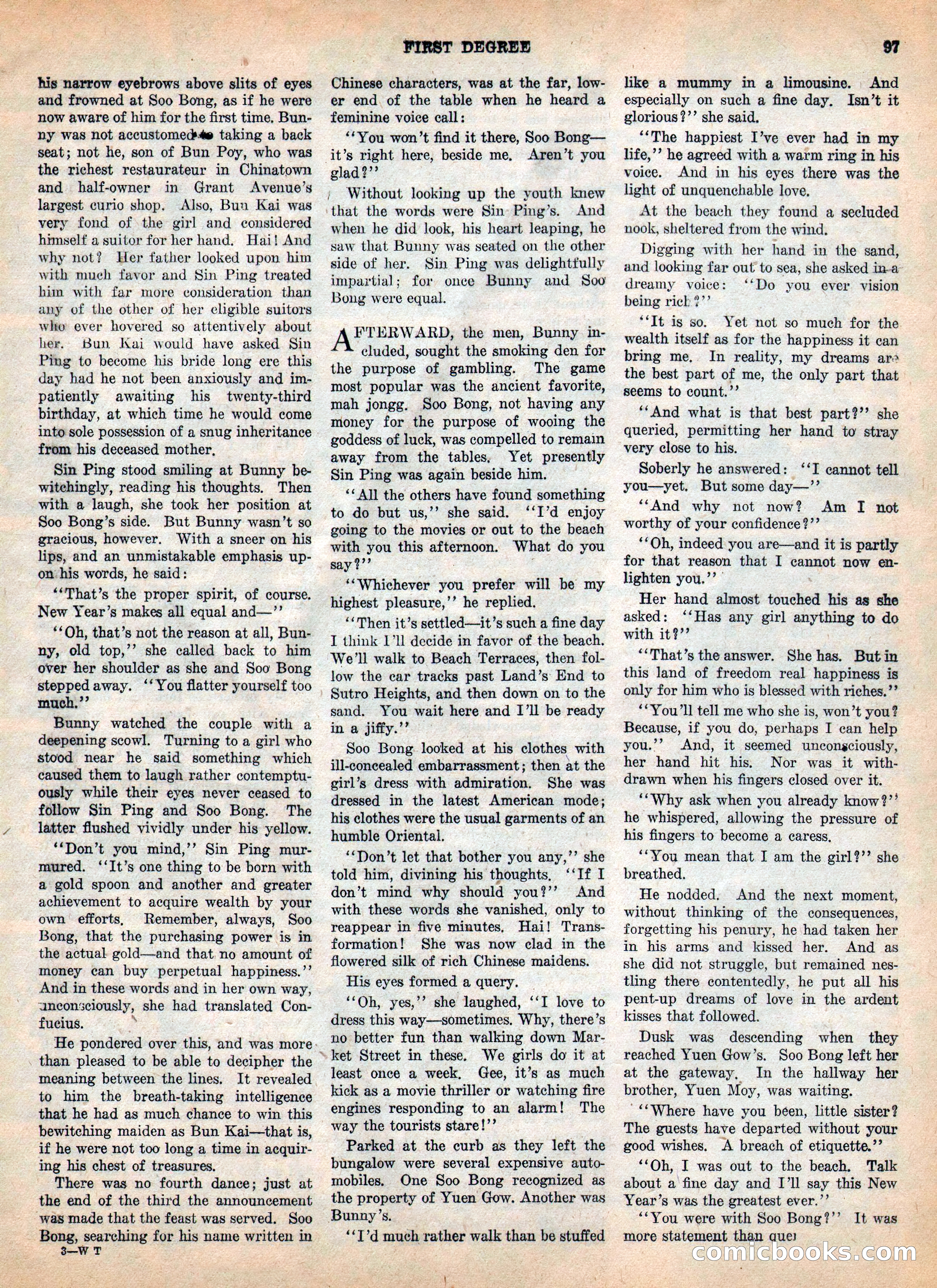 Weird Tales, Vol. IV, No. 2 — page 99 of 196