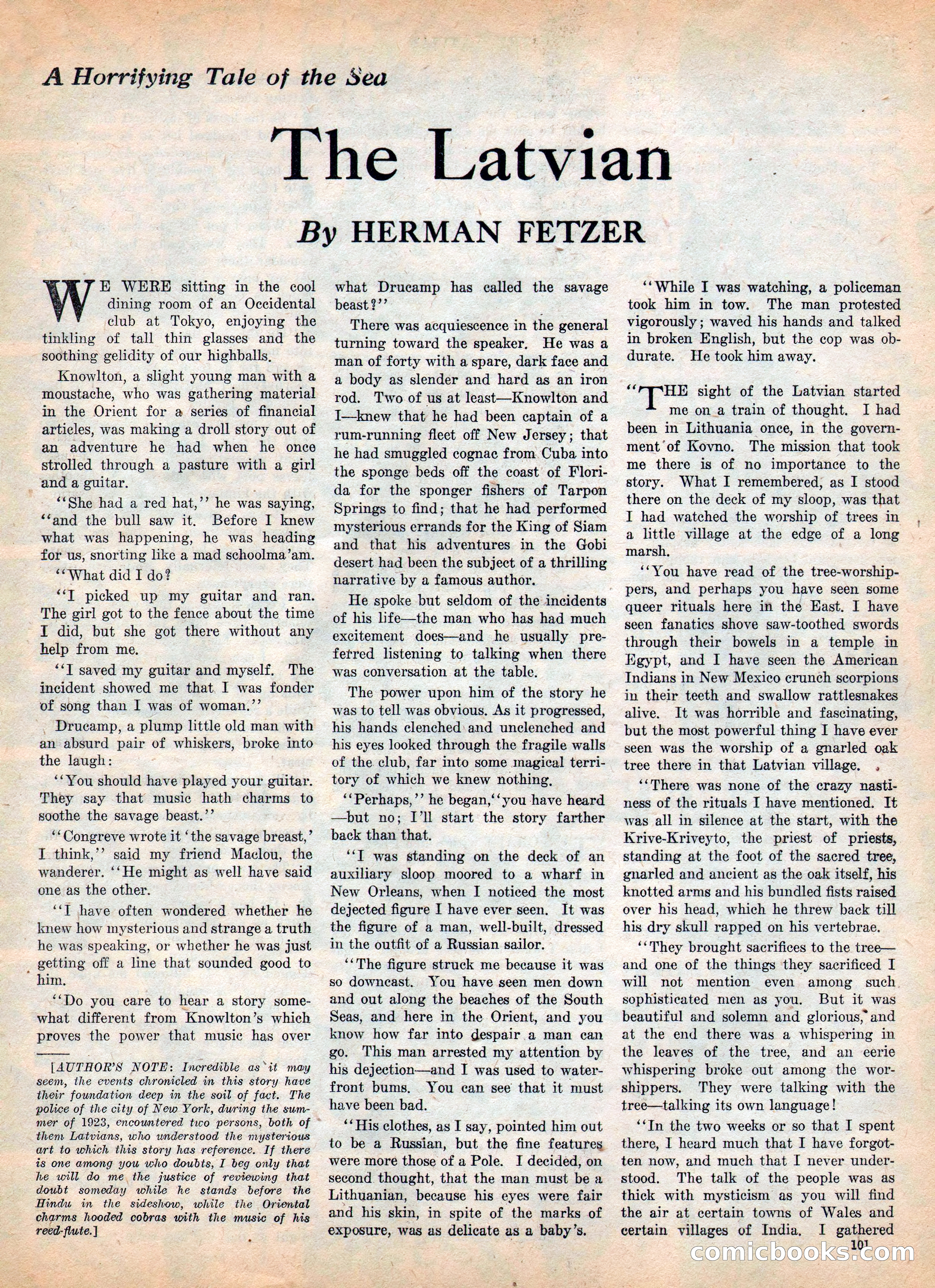 Weird Tales, Vol. IV, No. 2 — page 103 of 196
