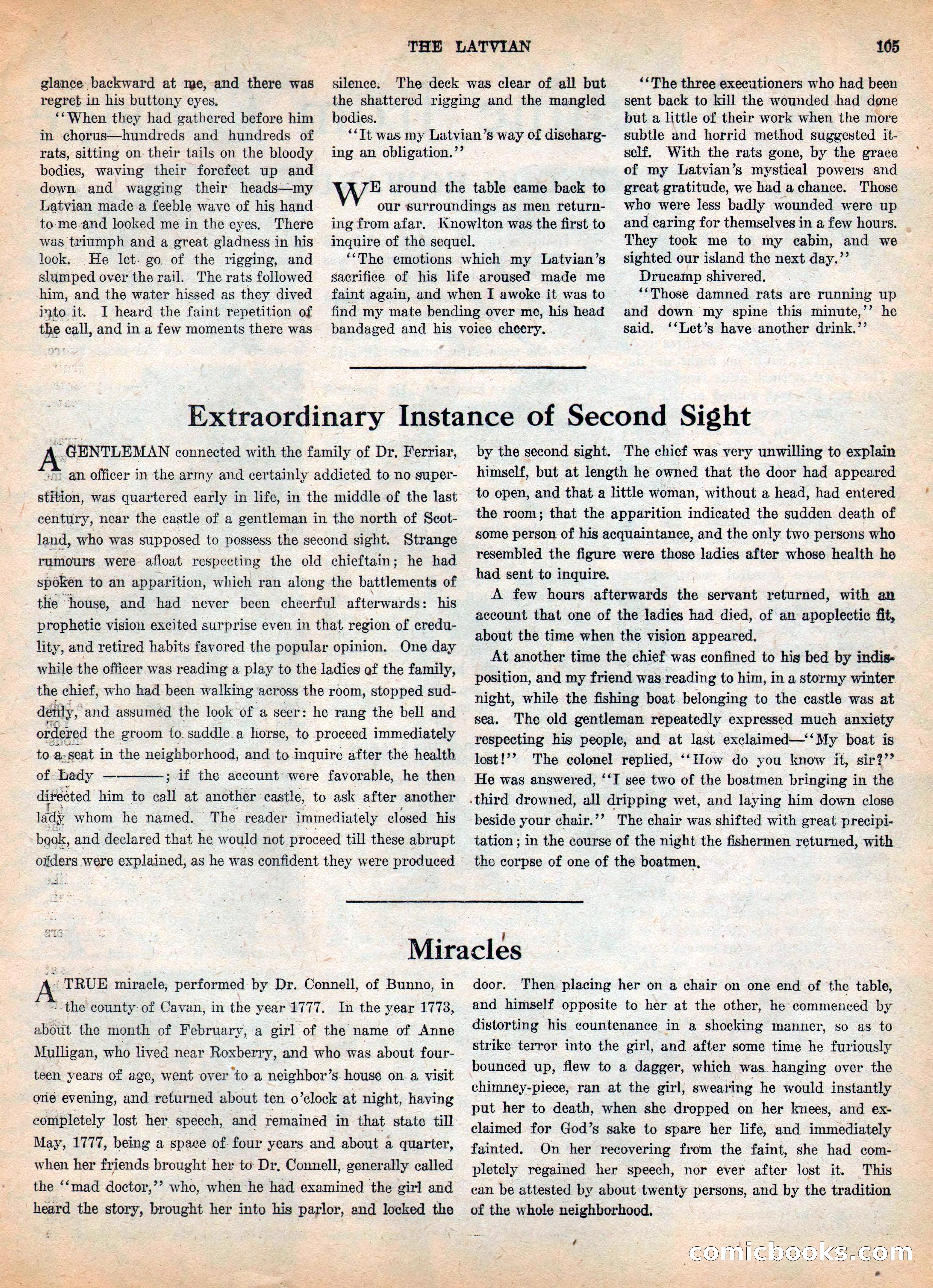Weird Tales, Vol. IV, No. 2 — page 107 of 196