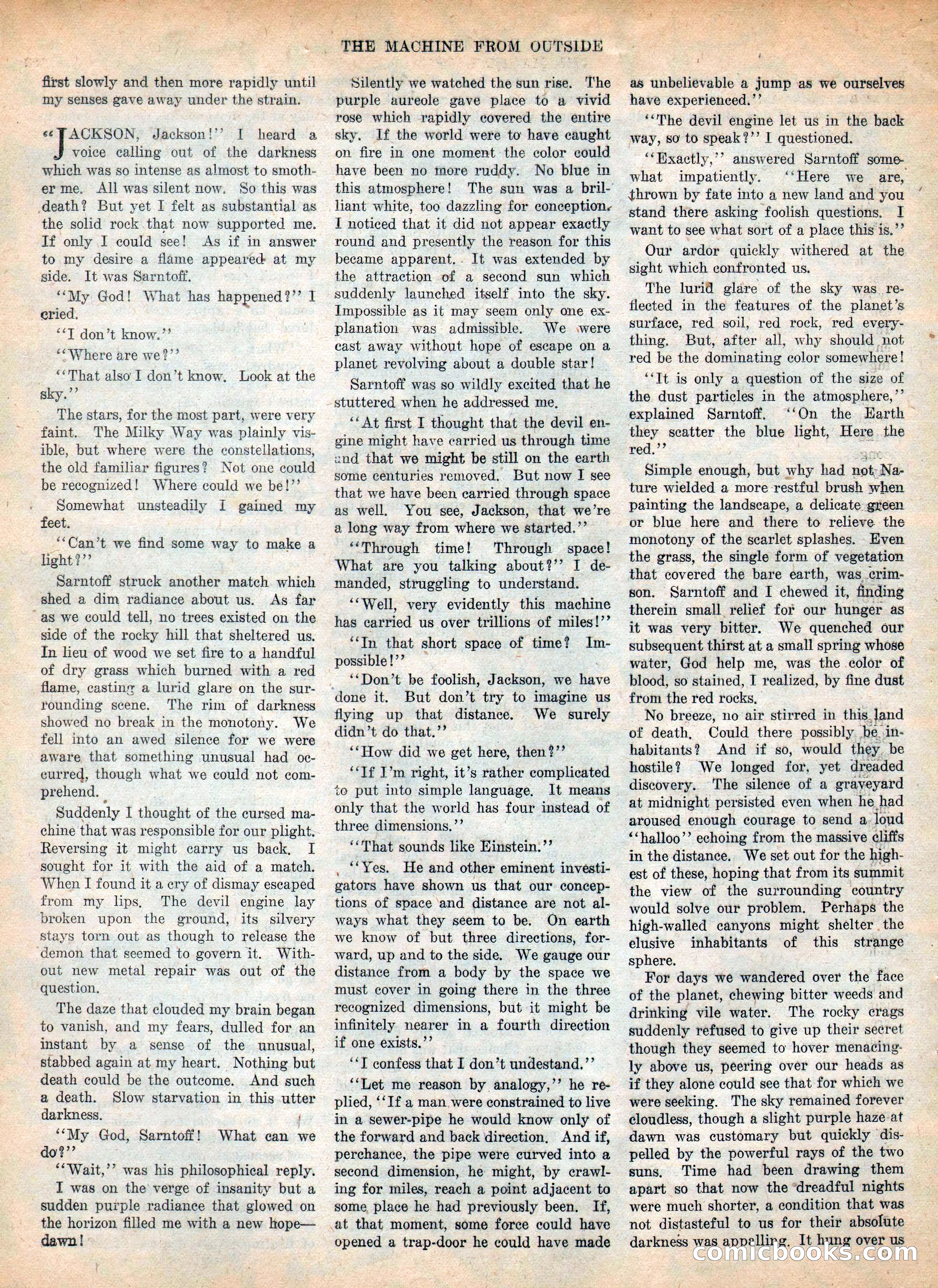 Weird Tales, Vol. IV, No. 2 — page 110 of 196
