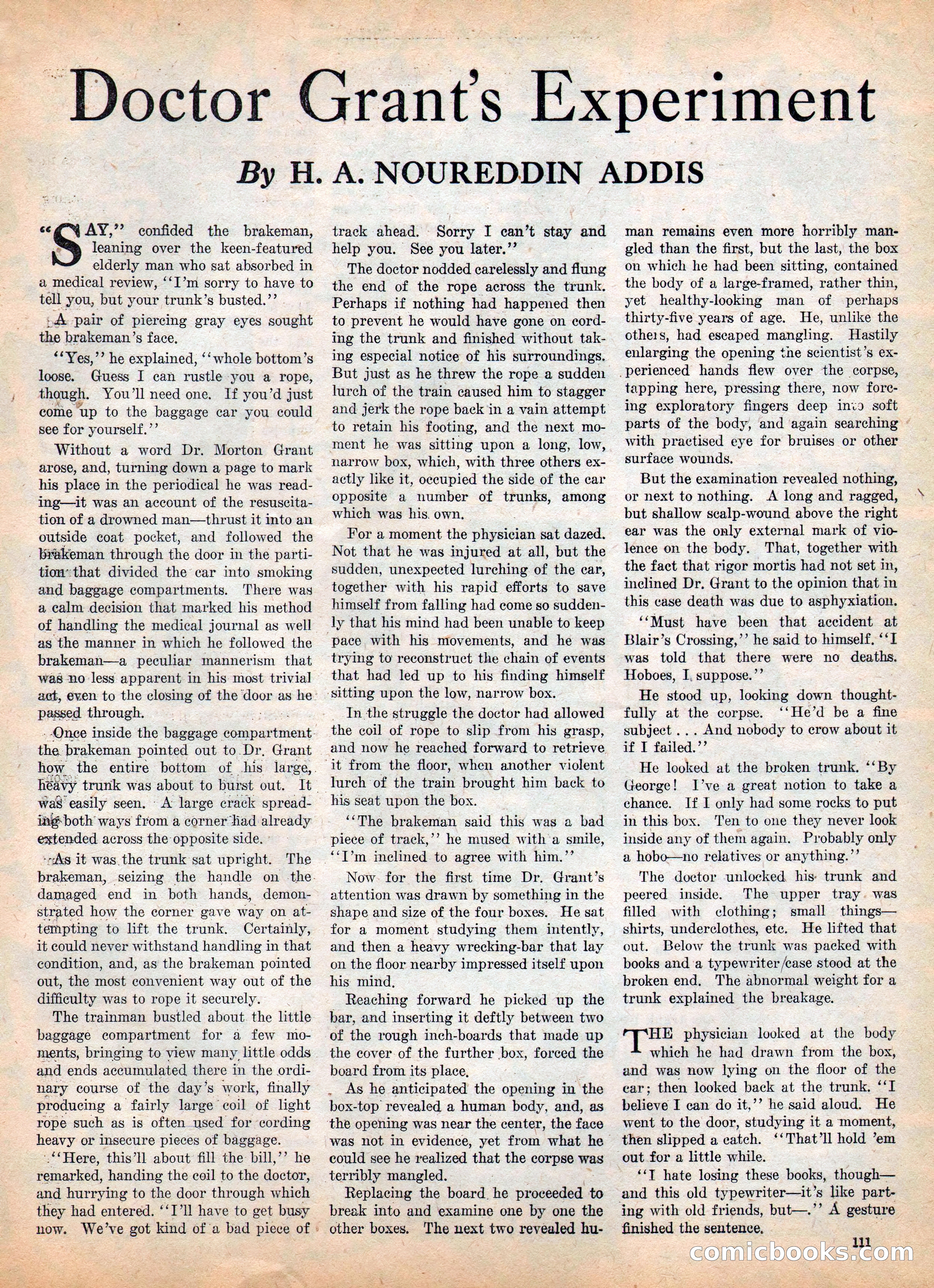 Weird Tales, Vol. IV, No. 2 — page 113 of 196