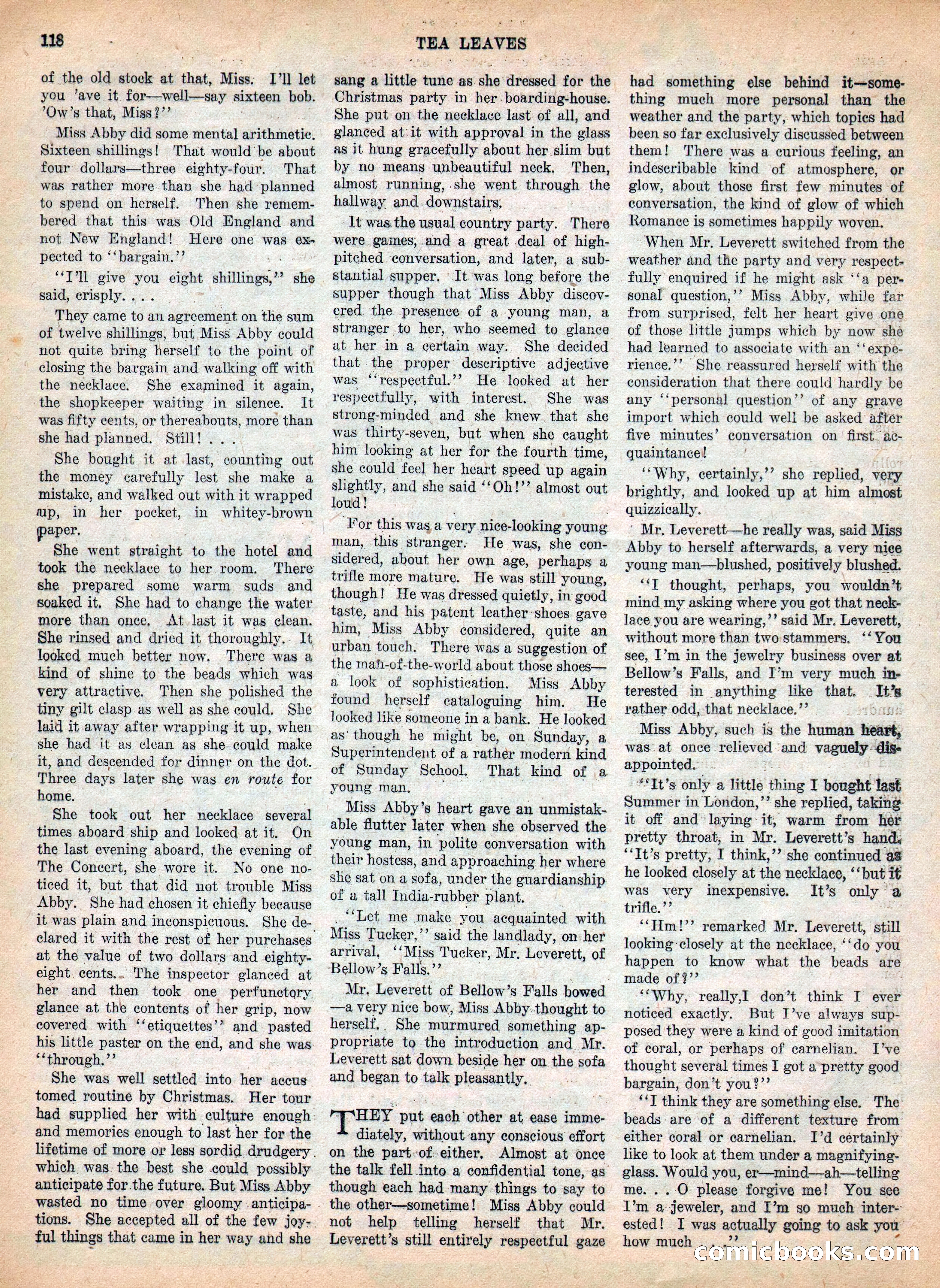 Weird Tales, Vol. IV, No. 2 — page 120 of 196