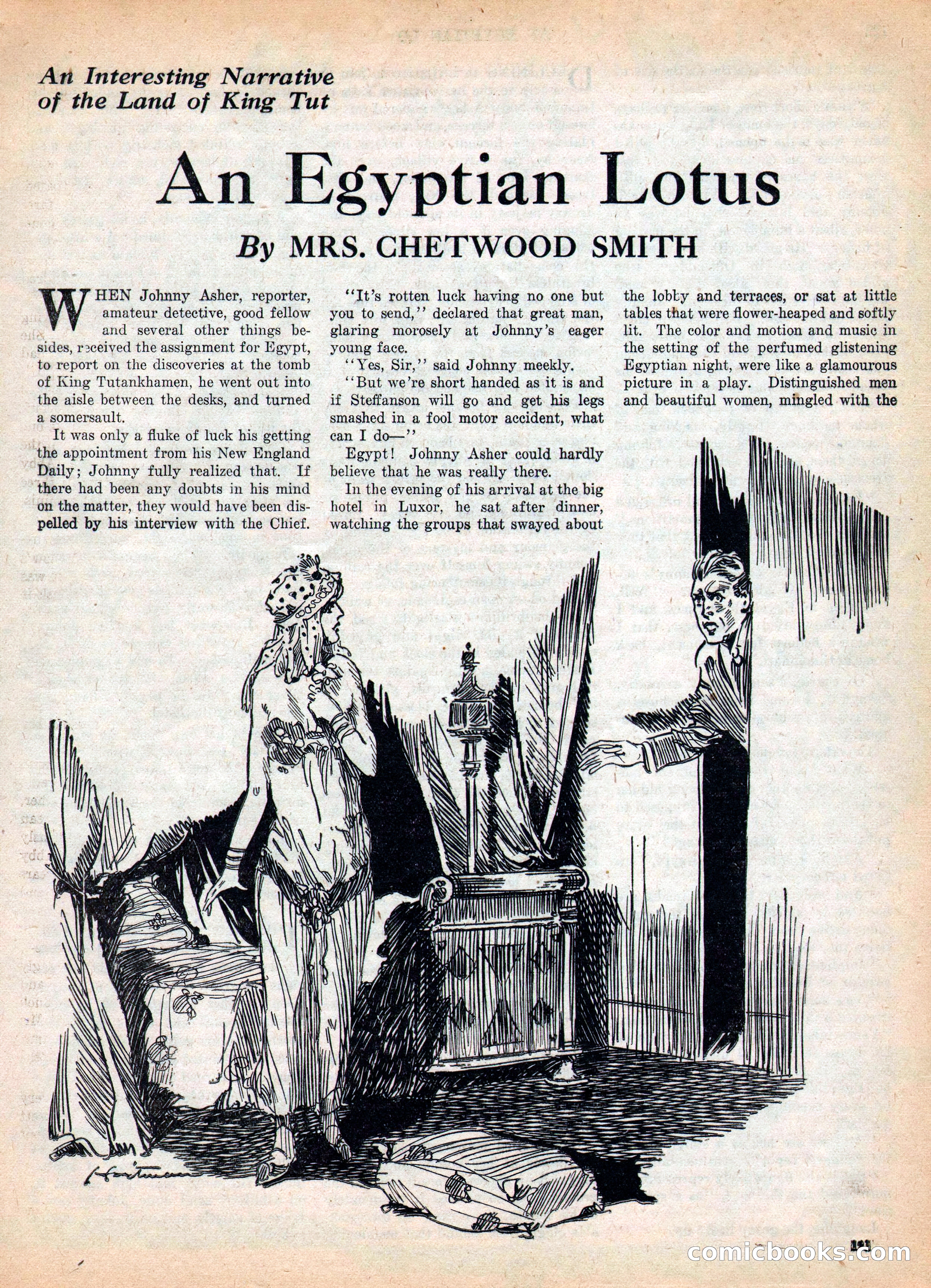 Weird Tales, Vol. IV, No. 2 — page 123 of 196