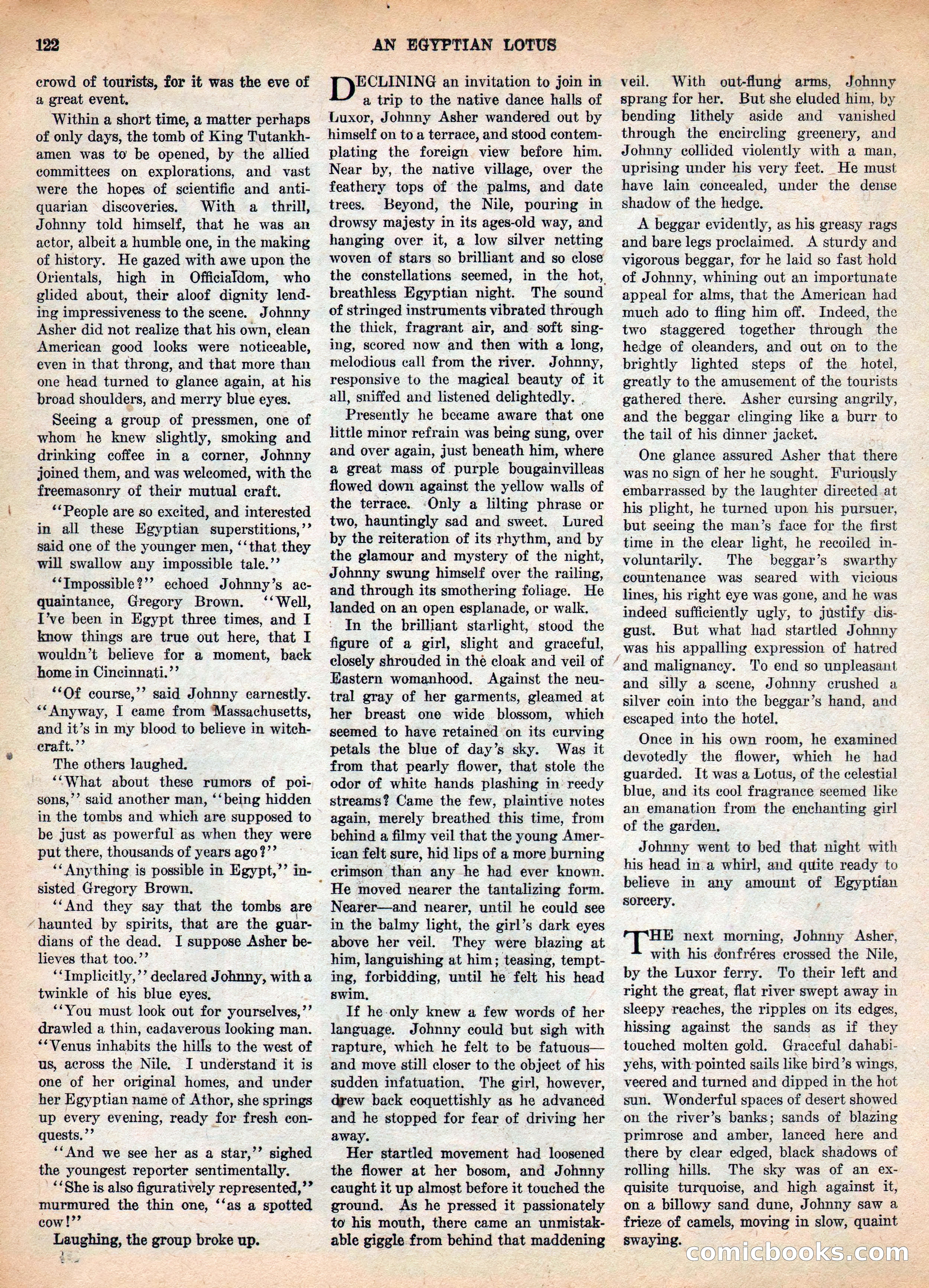 Weird Tales, Vol. IV, No. 2 — page 124 of 196